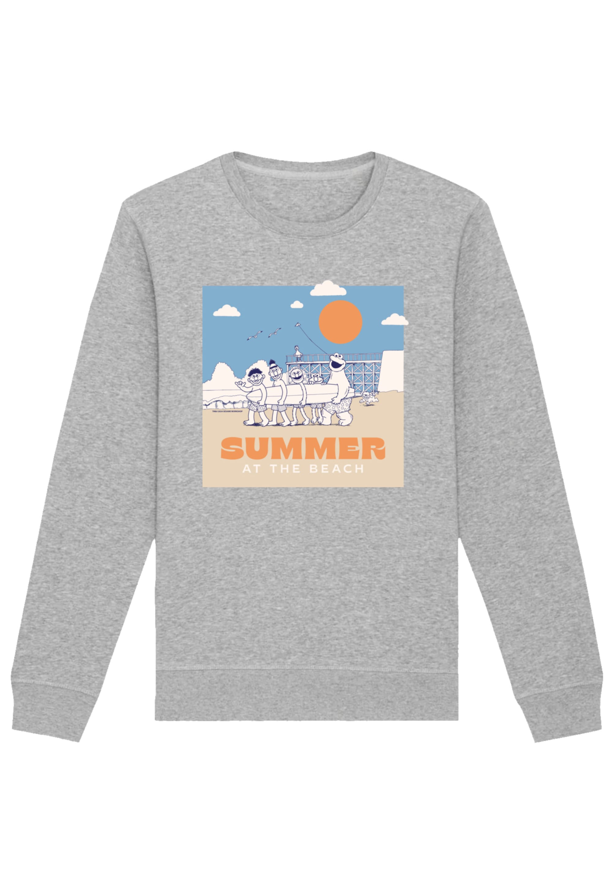 Sweatshirt »Sesamstraße Summer at the Beach«, Premium Qualität,Nostalgie, Fernsehserie