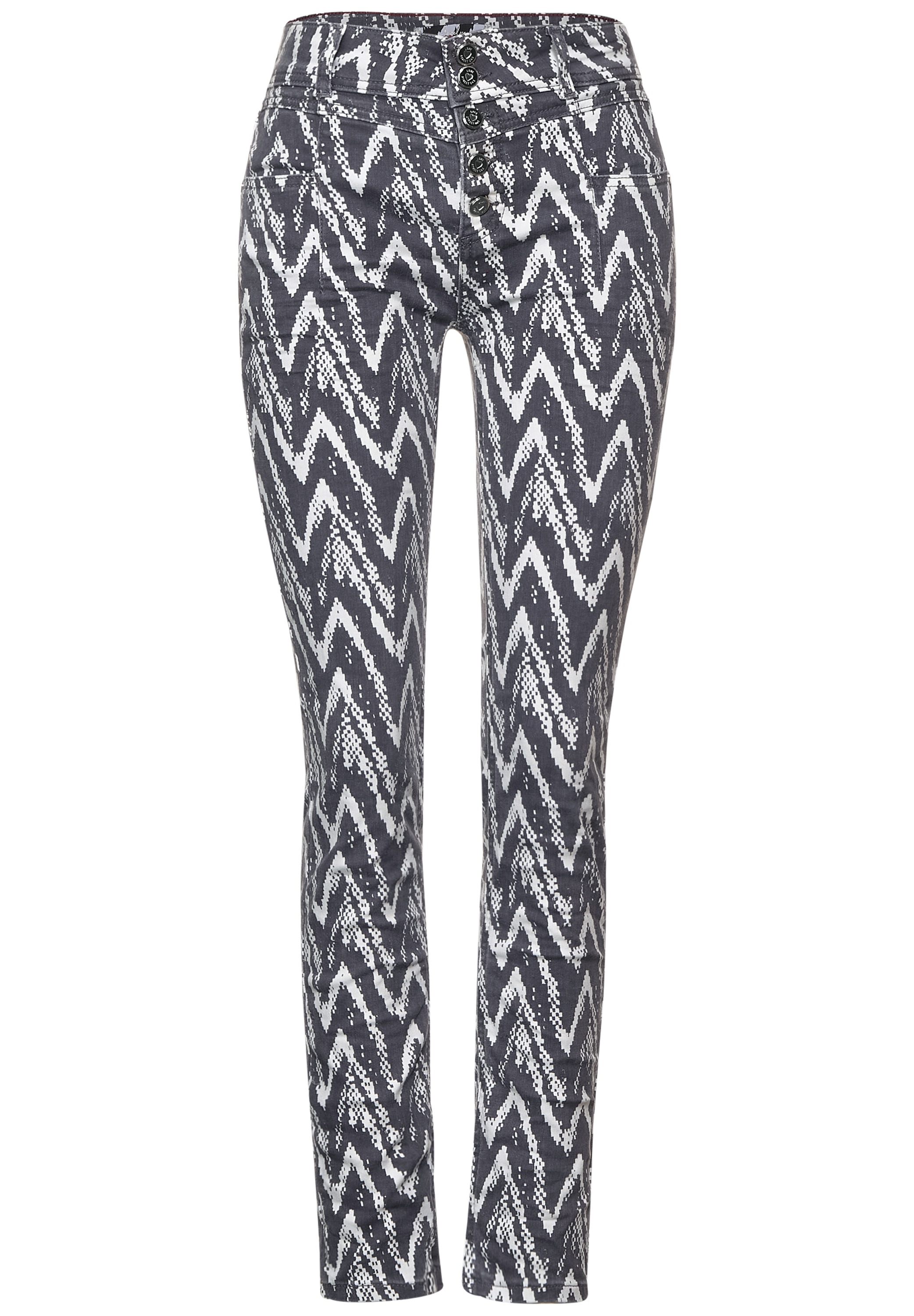 STREET ONE Comfort-fit-Jeans, High Waist