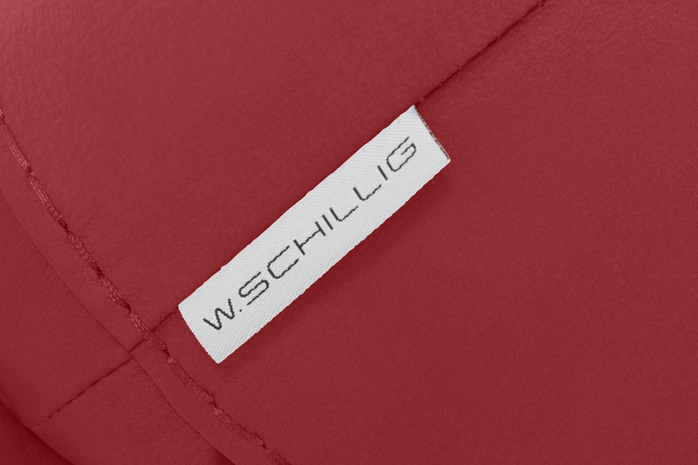 W.SCHILLIG Hocker »montanaa« mit Metallkufen in Chrom glänzend, Breite 71 cm