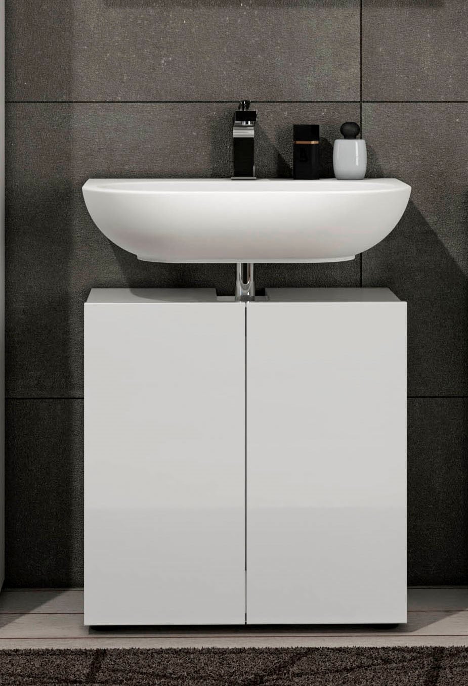 INOSIGN Waschbeckenschrank "MISTER, WBU, Bad-Unterschrank, 60 cm breit, 2 T günstig online kaufen