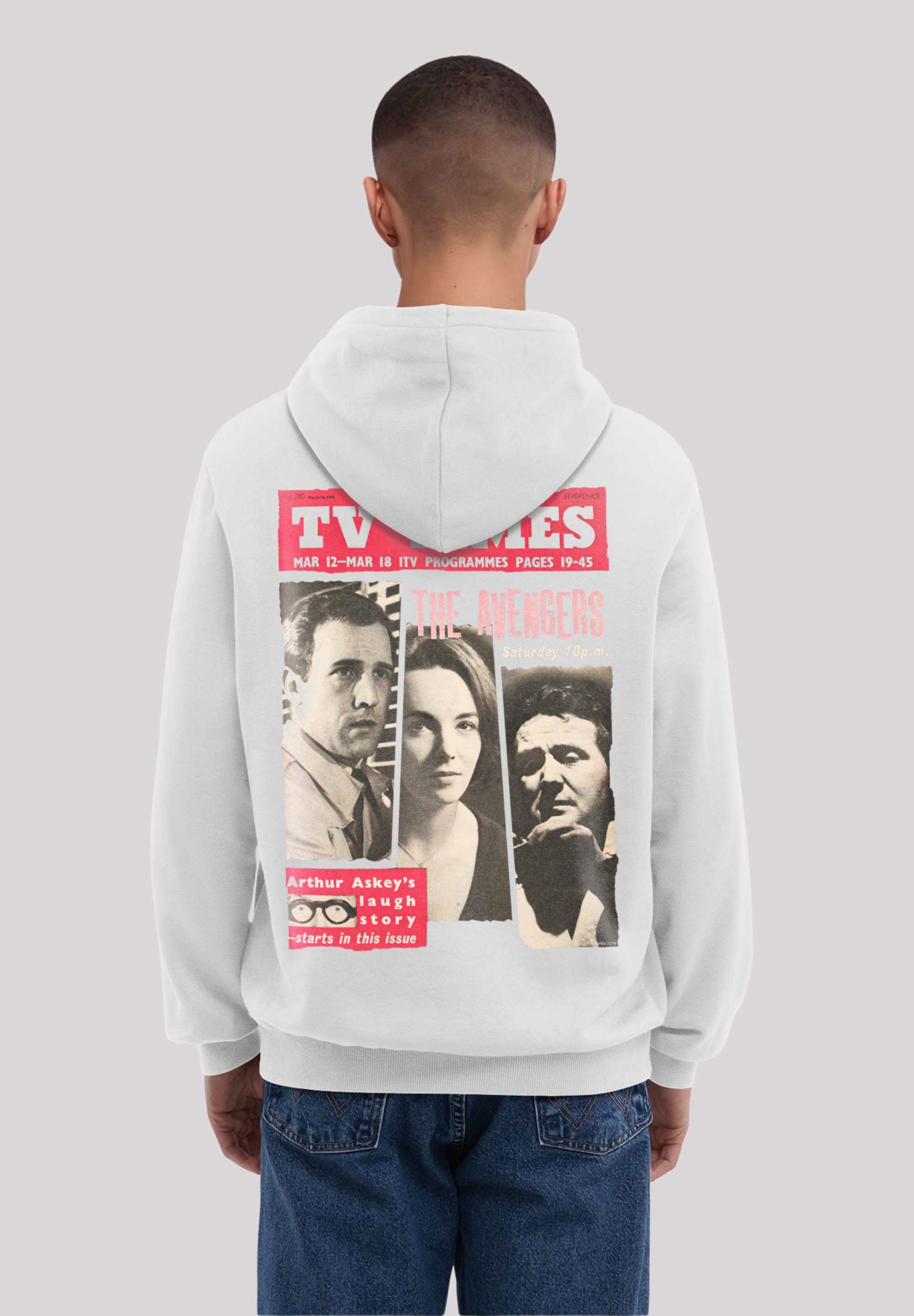 F4NT4STIC Kapuzenpullover "TV Times The Avengers 1961 Cover", Premium Quali günstig online kaufen