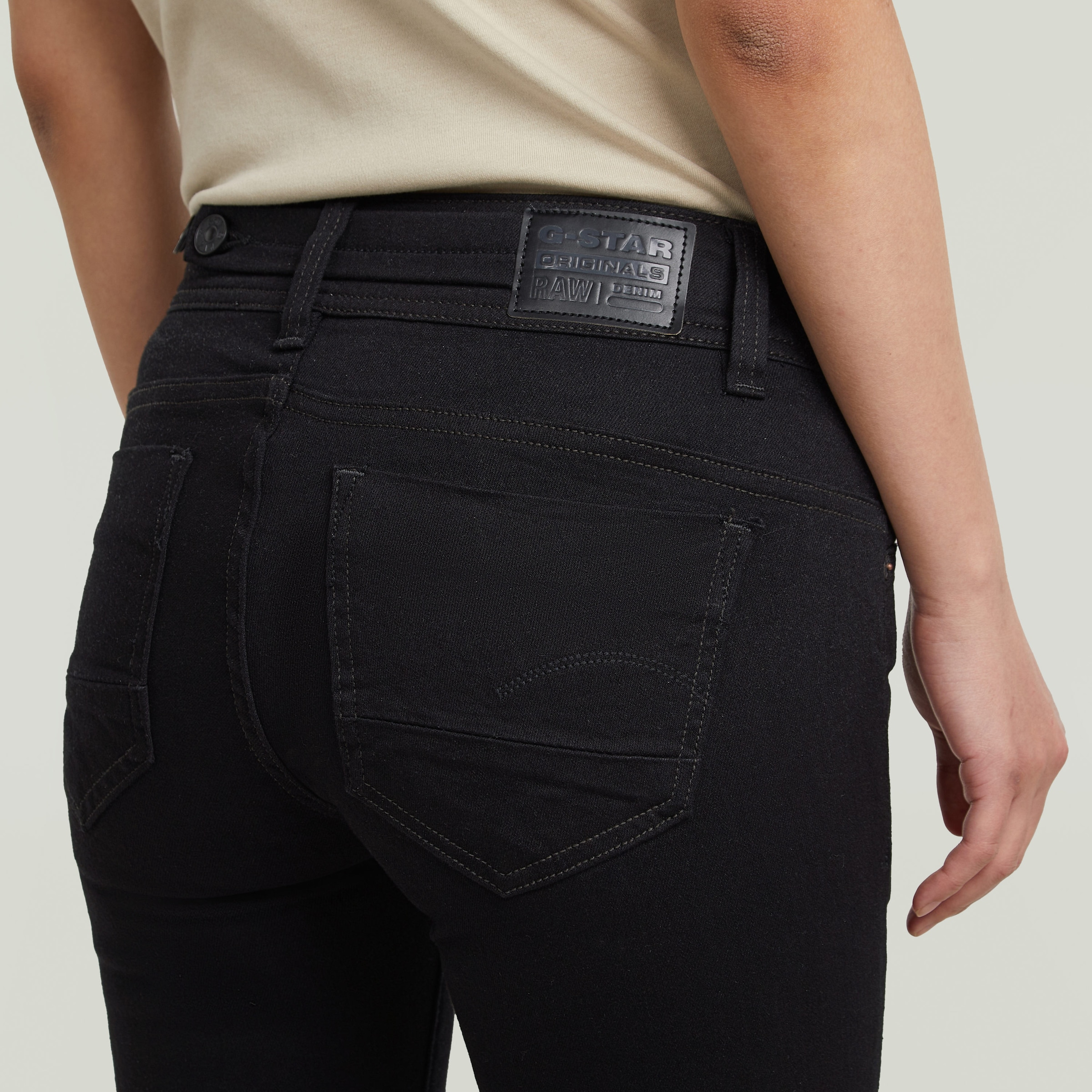 G-STAR 5-Pocket-Jeans »Midge Straight«, mit Verstelllasche hinten am Bund