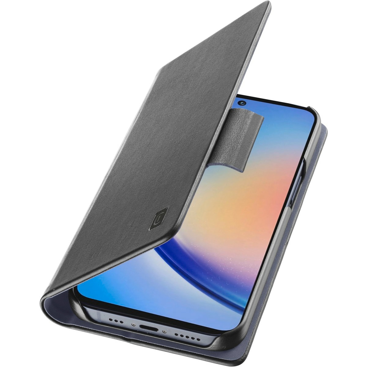 Cellularline Handyhülle »Book Case für Samsung Galaxy A35 5G«, Bookcover, Schutzhülle, Handyschutzhülle, Case, Schutzcase, stoßfest