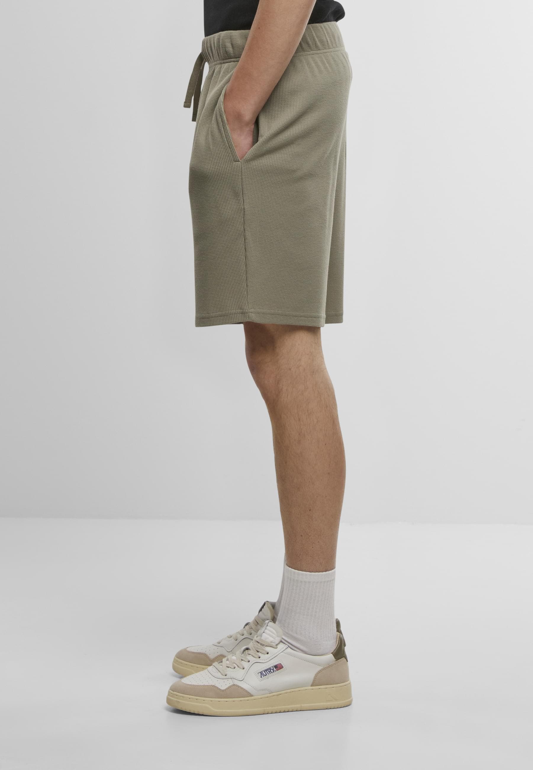 URBAN CLASSICS Sweatshorts »Urban Classics Herren Waffle Sweat Shorts«, (1 tlg.)