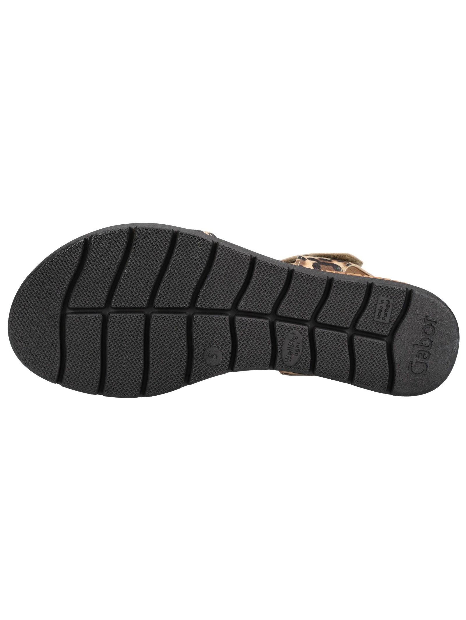 Gabor Comfort Wedge Sandal Leopard 39 9