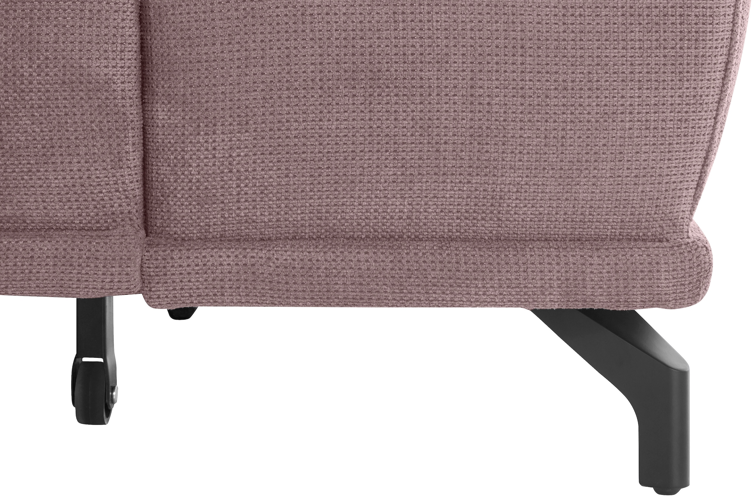 Places of Style Ecksofa Costello, mit Sitztiefenverstellung und Armlehnfunktion, incl. 3 Nierenkissen