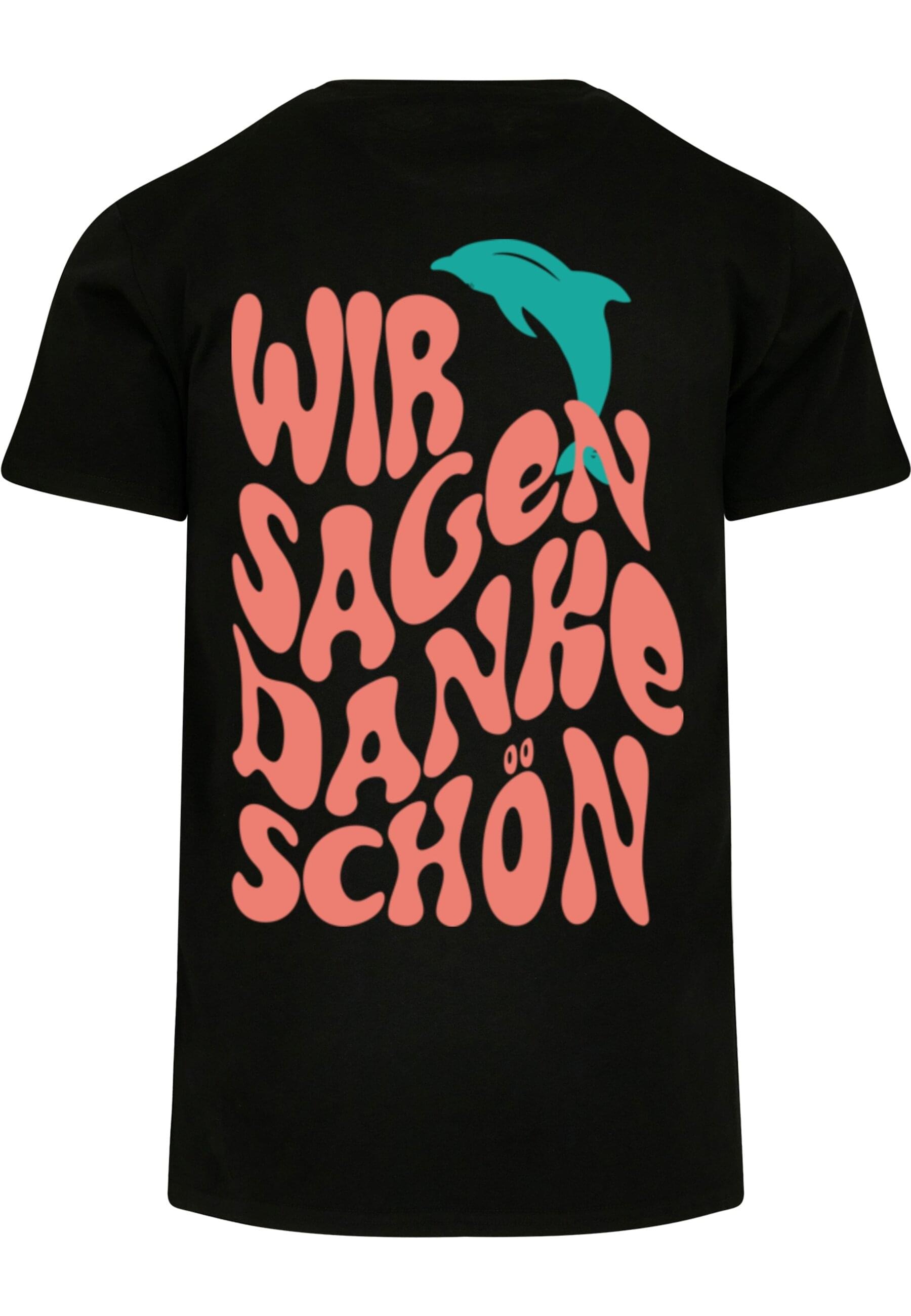 Merchcode T-Shirt "Merchcode Die Flippers - Wir Sagen Danke Schön Basic T-S günstig online kaufen
