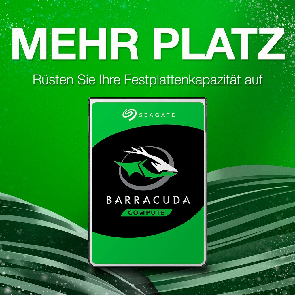 Seagate interne HDD-Festplatte »BarraCuda«, 3,5 Zoll, Anschluss SATA III