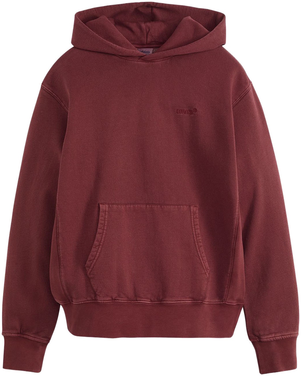 Levi's® Hoodie »THE AUTHENTIC HOODIE«, mit kleiner Ton-in-Ton Logostickerei auf der Brust
