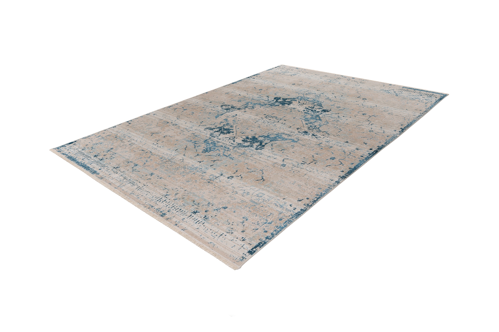 Kayoom Teppich »Milan 225«, rechteckig, 5 mm Höhe, ca. 436.800 Points/qm, Kurzflorteppich, weiche Haptik, hochwertig