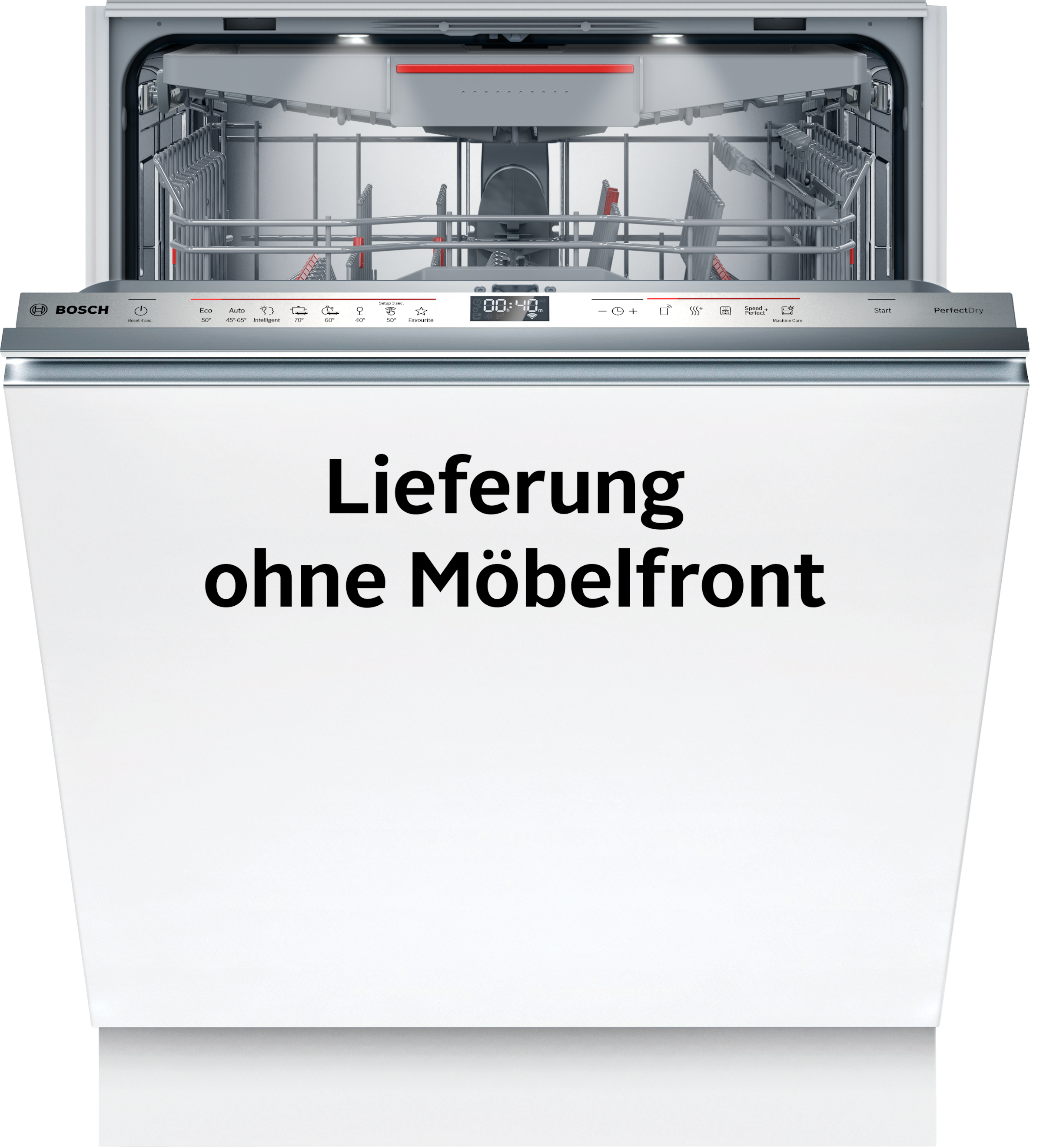 BOSCH vollintegrierbarer Geschirrspüler XXL, Serie 6 "SBV6ZCX16E" 14 Maßged günstig online kaufen