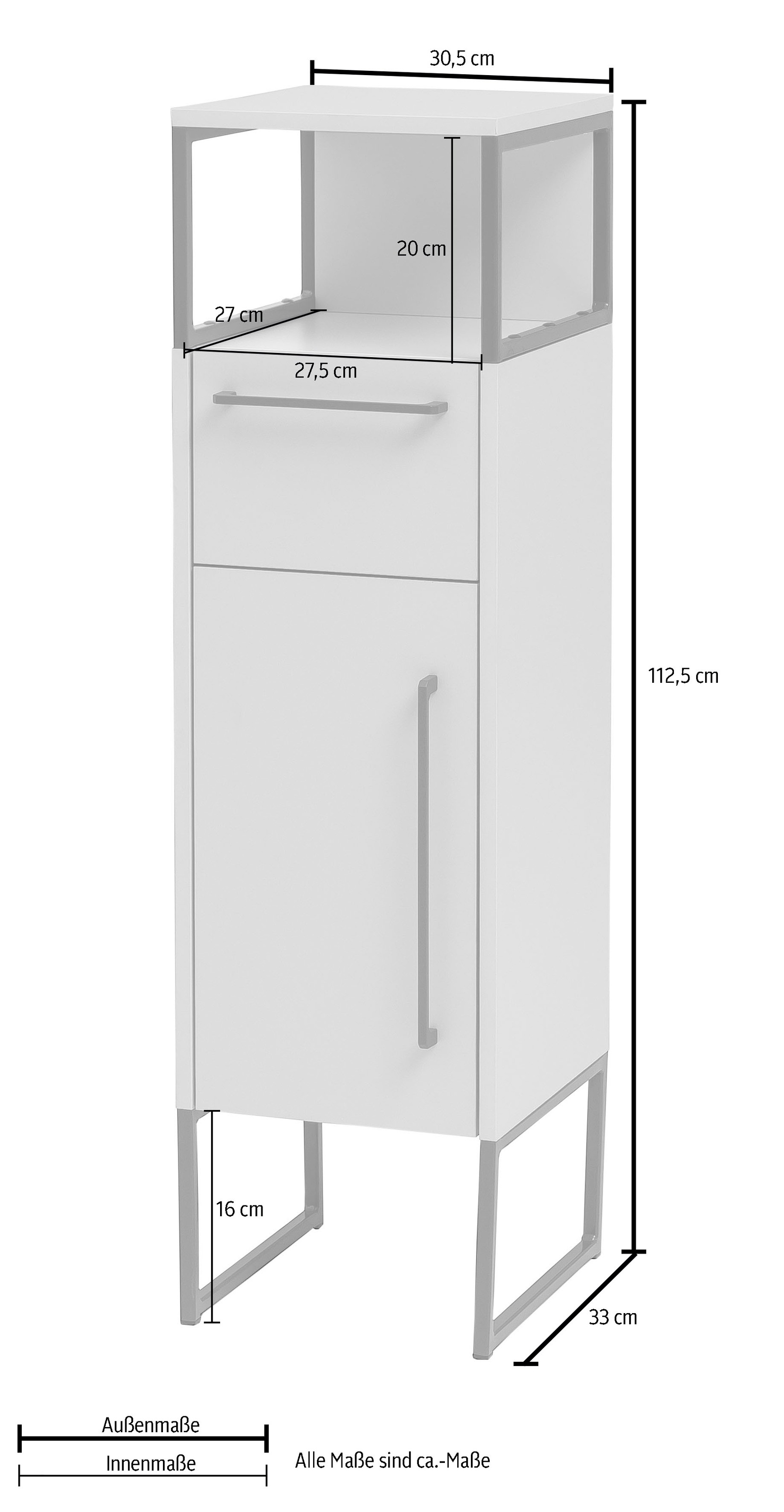 Schildmeyer Midischrank »Limone«