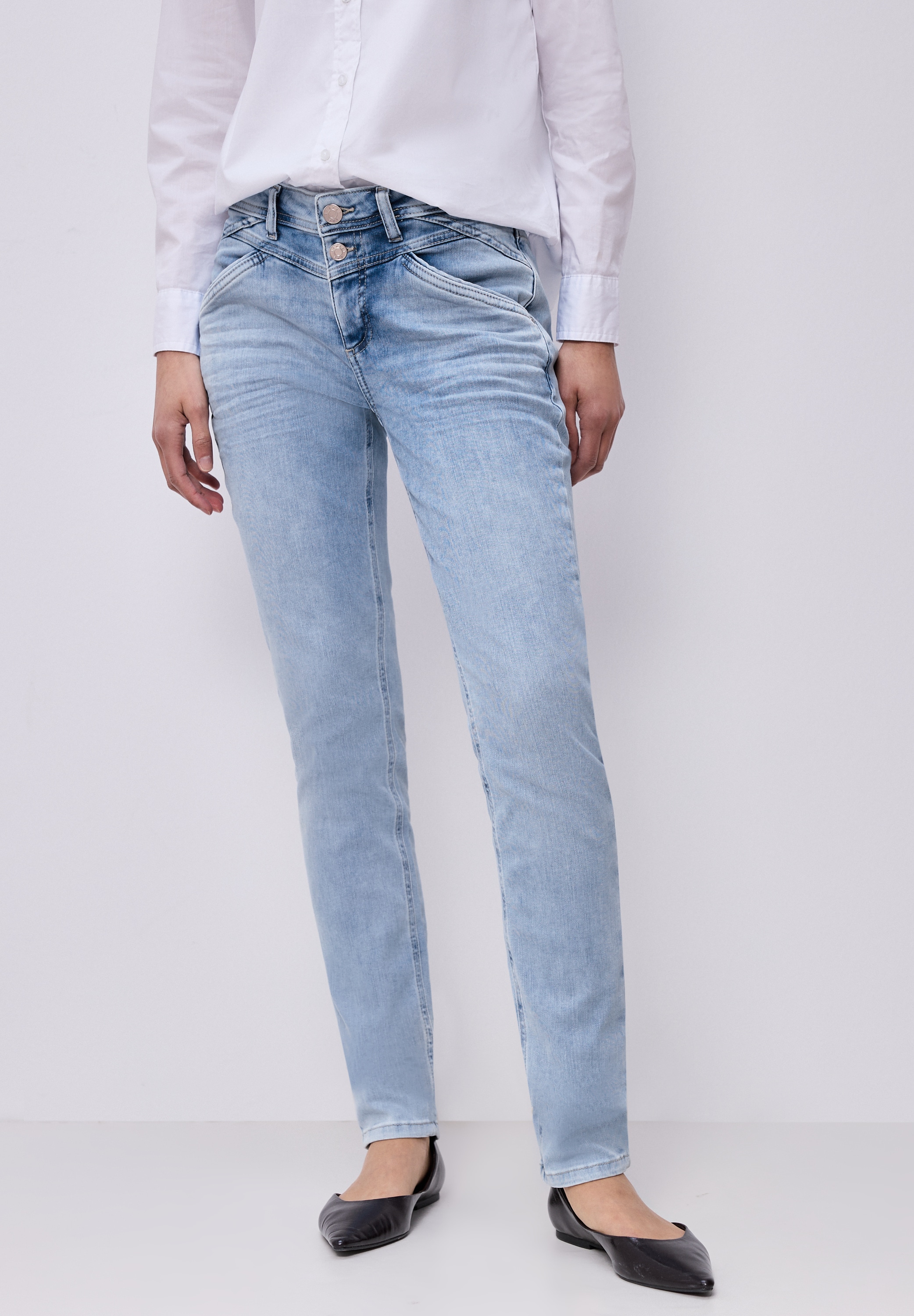 STREET ONE Comfort-fit-Jeans 4-Pocket Style