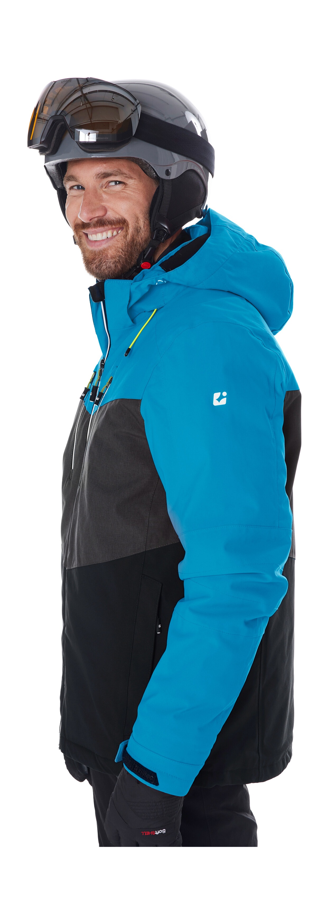 Thumbnail - Killtec Skijacke "KSW 45 MN SKI JCKT" Trendige, wasserdichte Skijacke mit abnehmbarer Kapuze und Schneefang