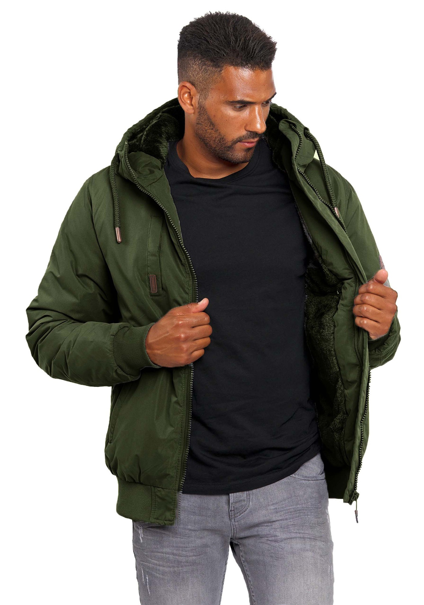 Alessandro Salvarini Winterjacke "ASWeighty" mit weichem Teddyfell innen günstig online kaufen