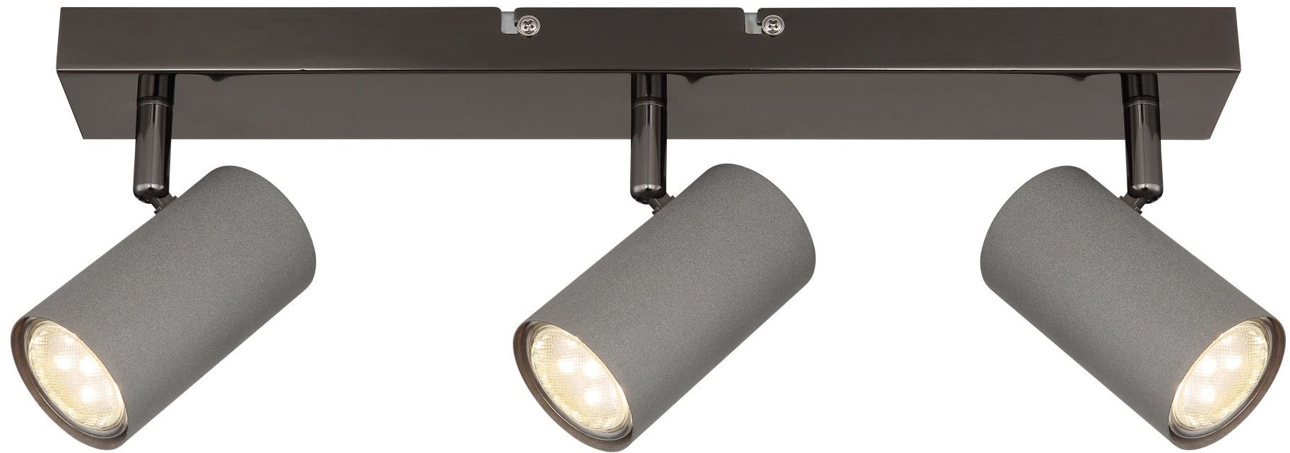 GLOBO LIGHTING LED Deckenstrahler »ROBBY«, 3 flammig, Leuchtmittel GU10 | ohne Leuchtmittel, moderne Wandschildleuchte