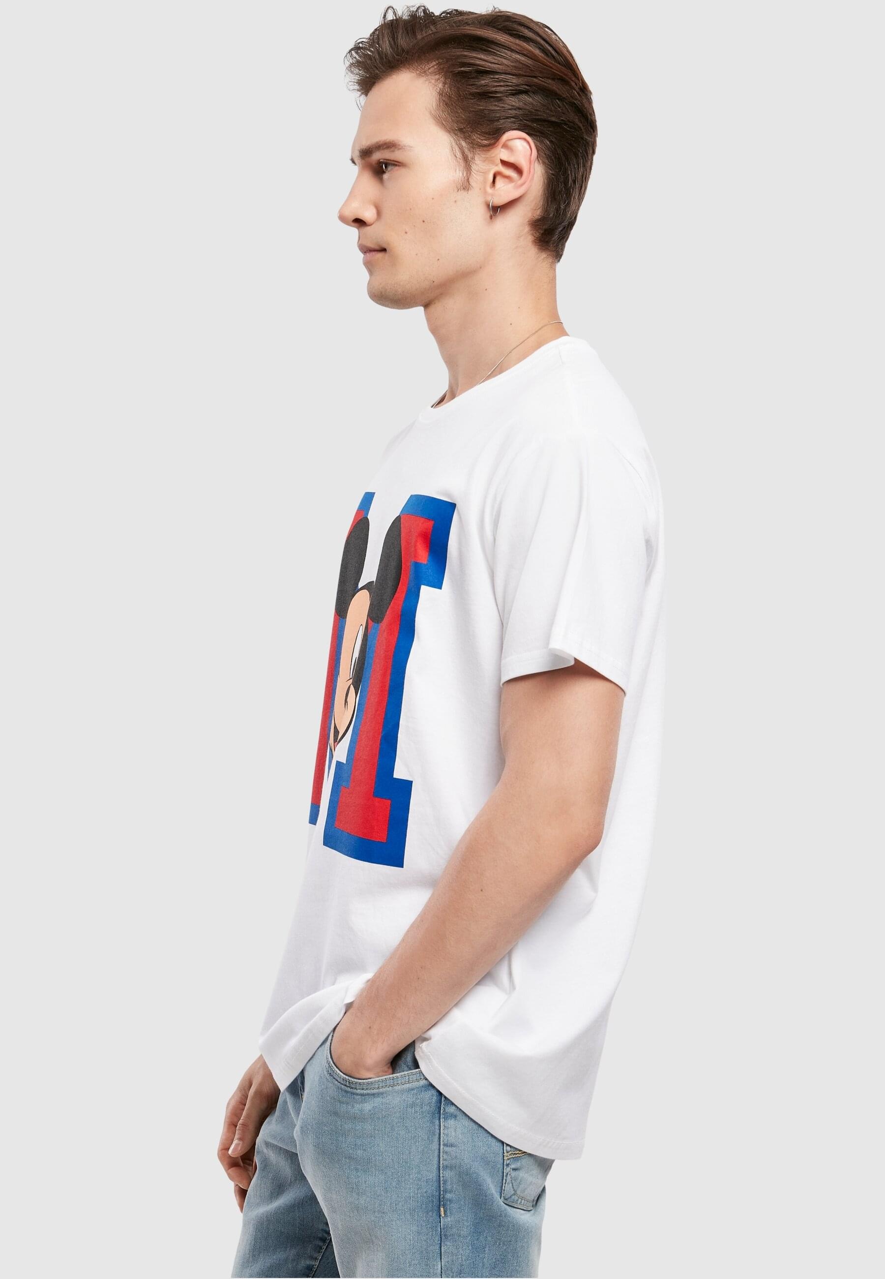 Merchcode T-Shirt »Merchcode Herren Mickey Mouse M Face« 1 Stk. tlg.