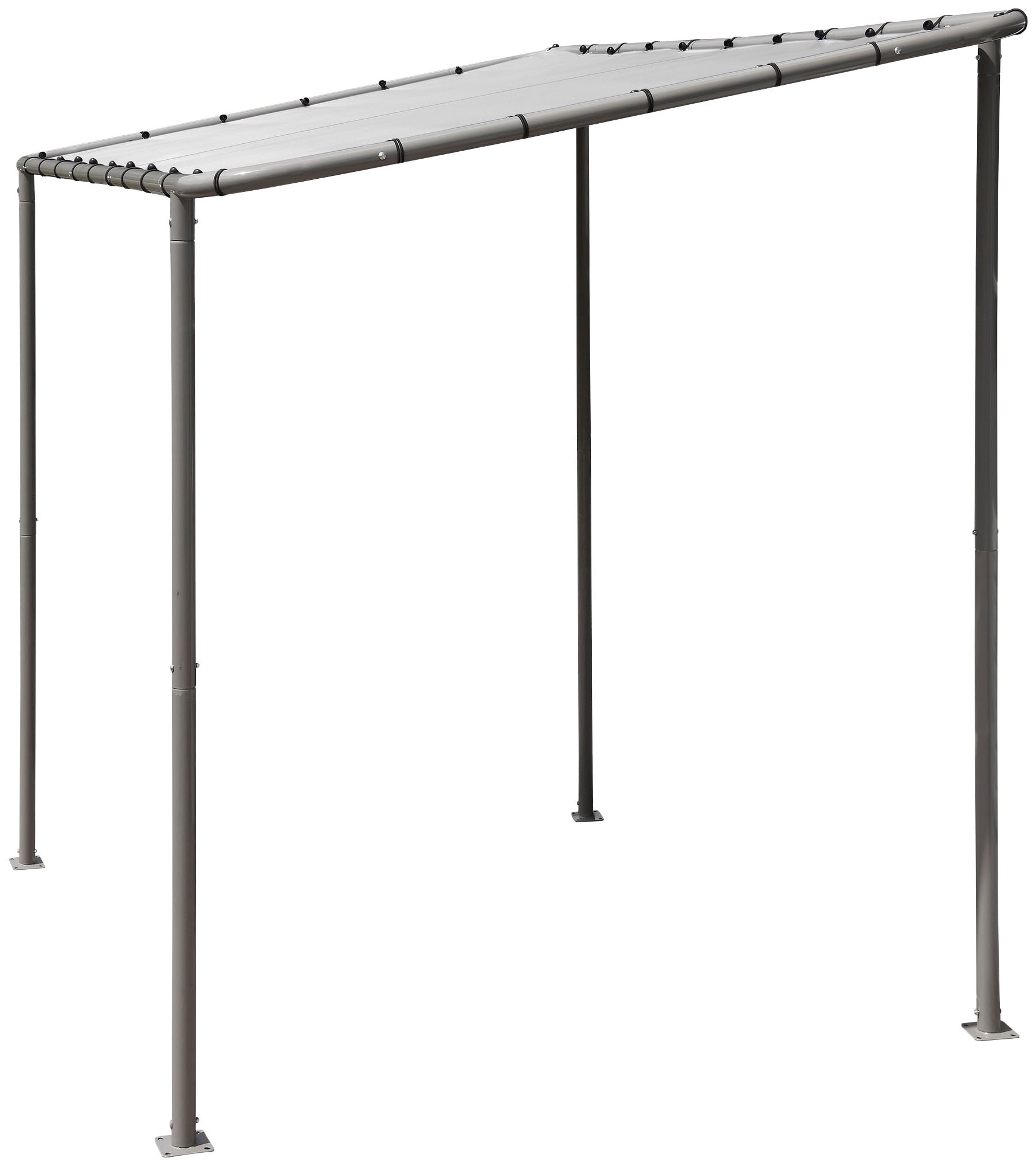 ShelterLogic Pavillon »Canopy Solano 10x6«, Stahl, lichtgrau, 188x315x230 cm kaufen