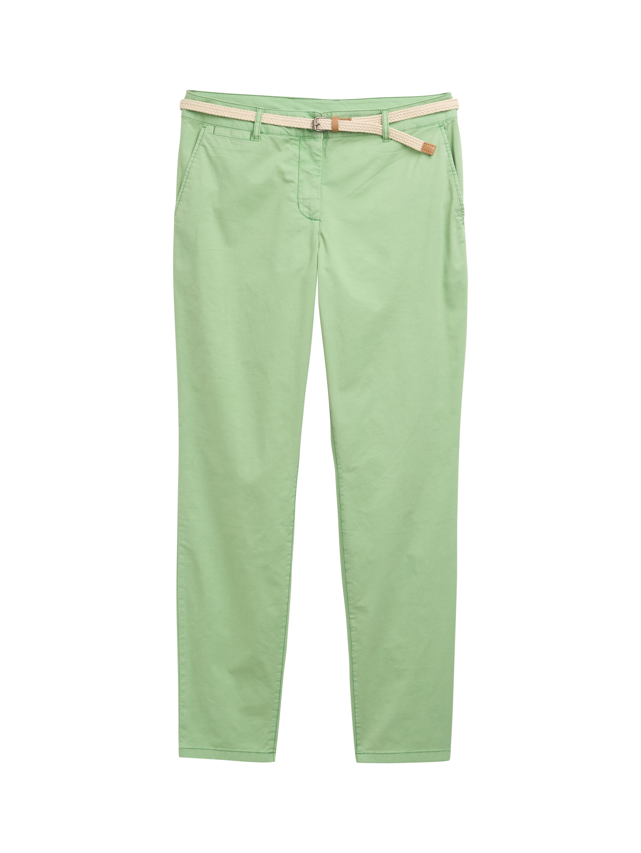 TOM TAILOR Chinohose, mit Gürtel