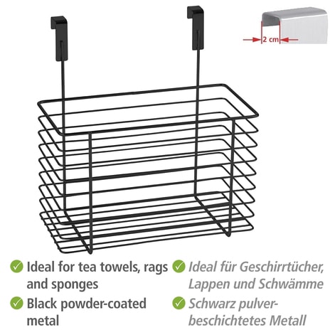 WENKO Einhängekorb, zum Einhängen an Schubladen BAUR Schranktüren bestellen und 