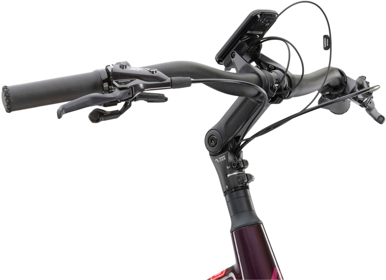 Kross E-Bike »E-Trekkingrad Trans Hybrid Prestige 630 28 Zoll lila«, 11 Gang, Shimano, DEORE XT DI2 M8050, Mittelmotor 250 W