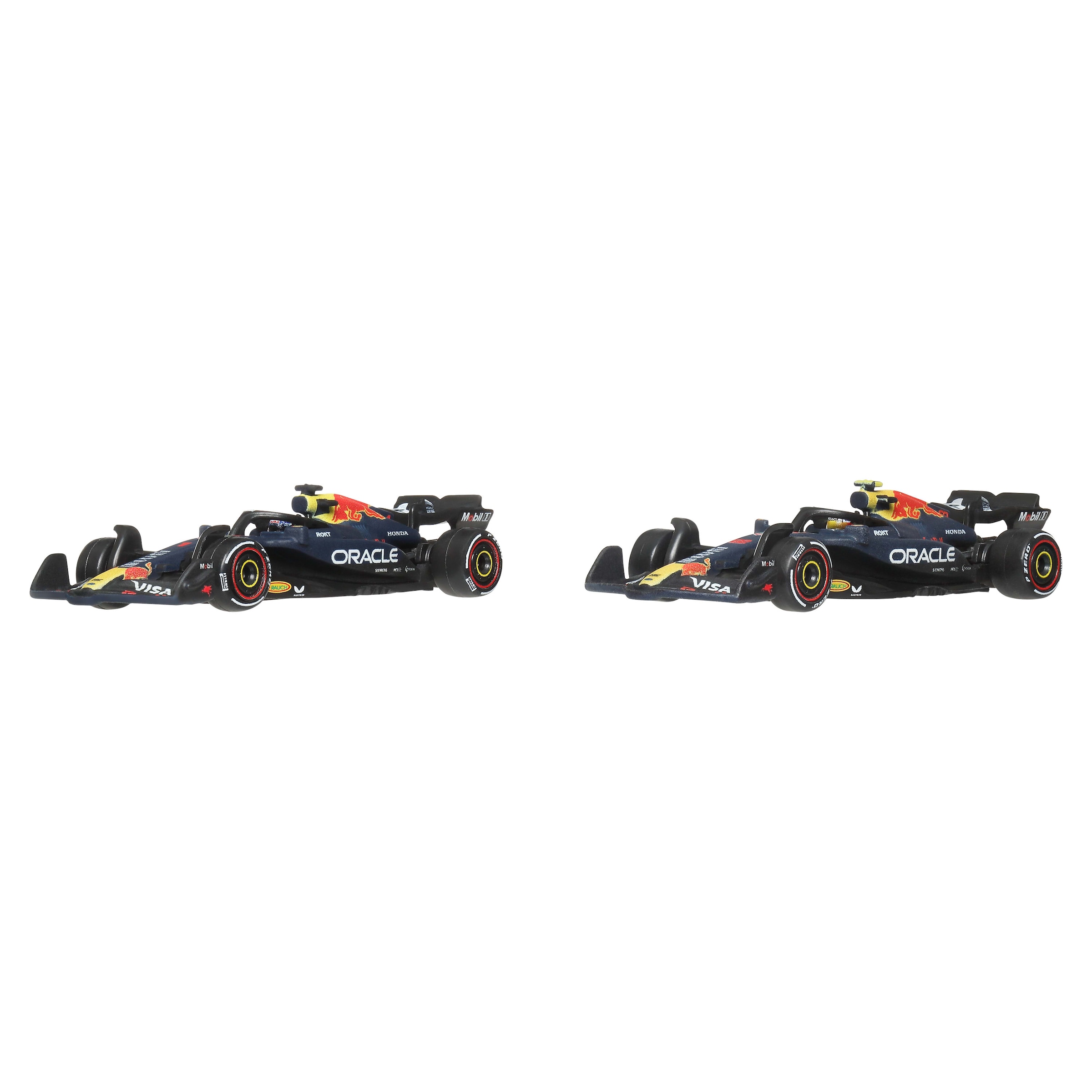 Hot Wheels Spielzeug-Rennwagen »Premium Oracle Red Bull Racing, Max Verstappen und Nr. Yuki Tsunoda« Maßstab 1:64