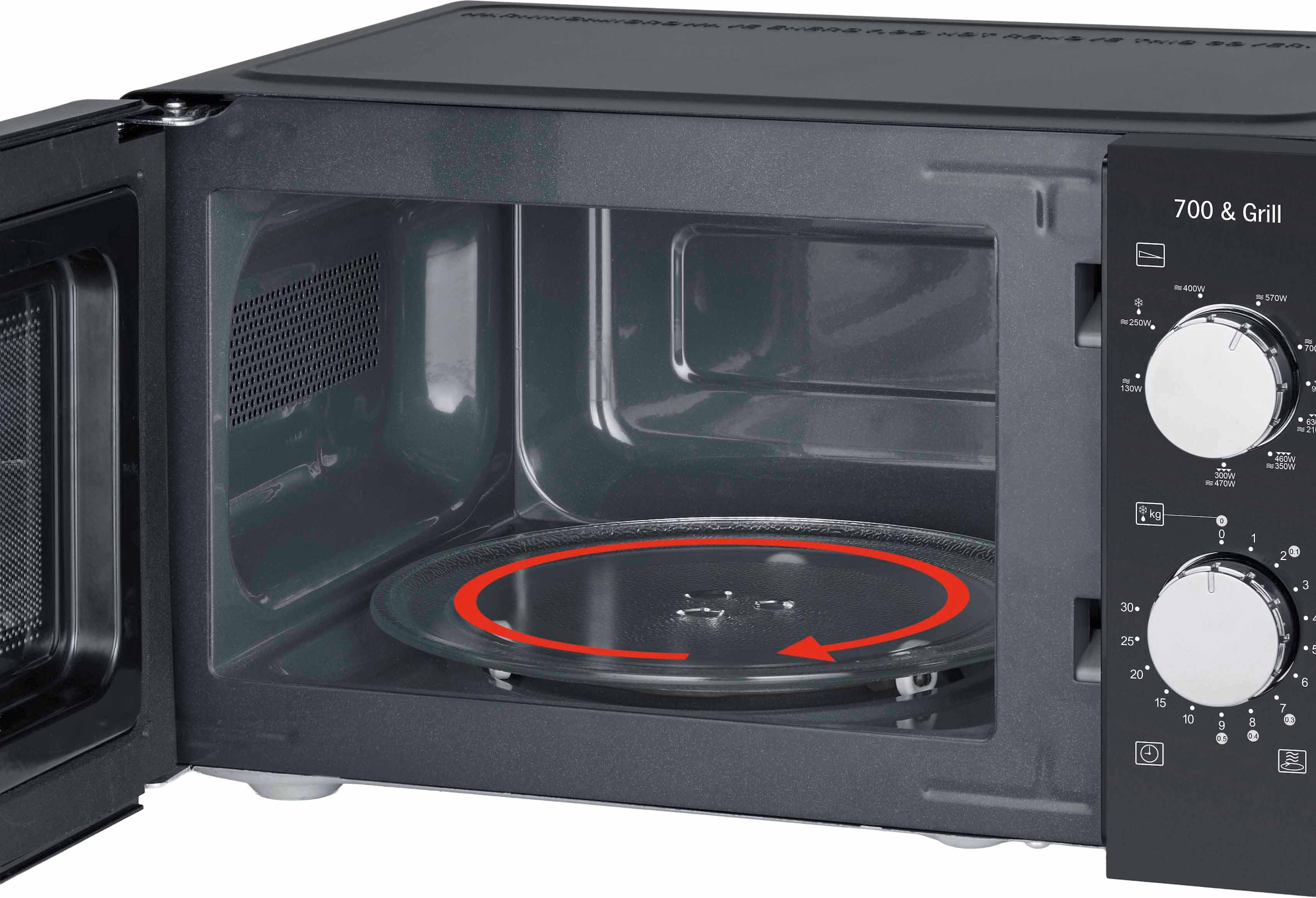 Severin Mikrowelle »MW 7781, mit Grillfunktion 2-in-1« Grill | Mikrowelle 1100 W Kompaktes und schmales Design, Mikrowelle und Grill sind kombinierbar