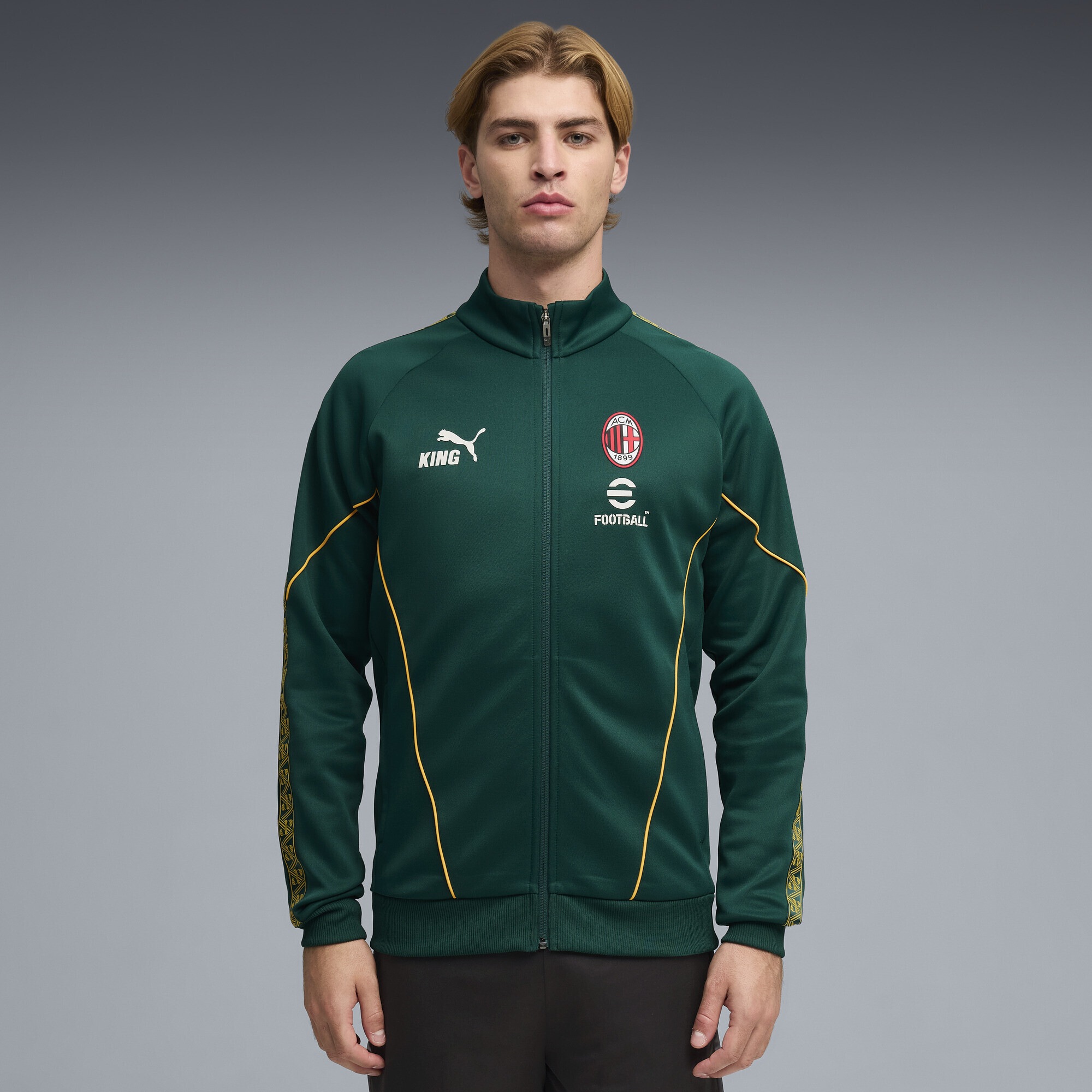 PUMA Sweatjacke "AC Milan KING Anthem Jacke Herren" günstig online kaufen