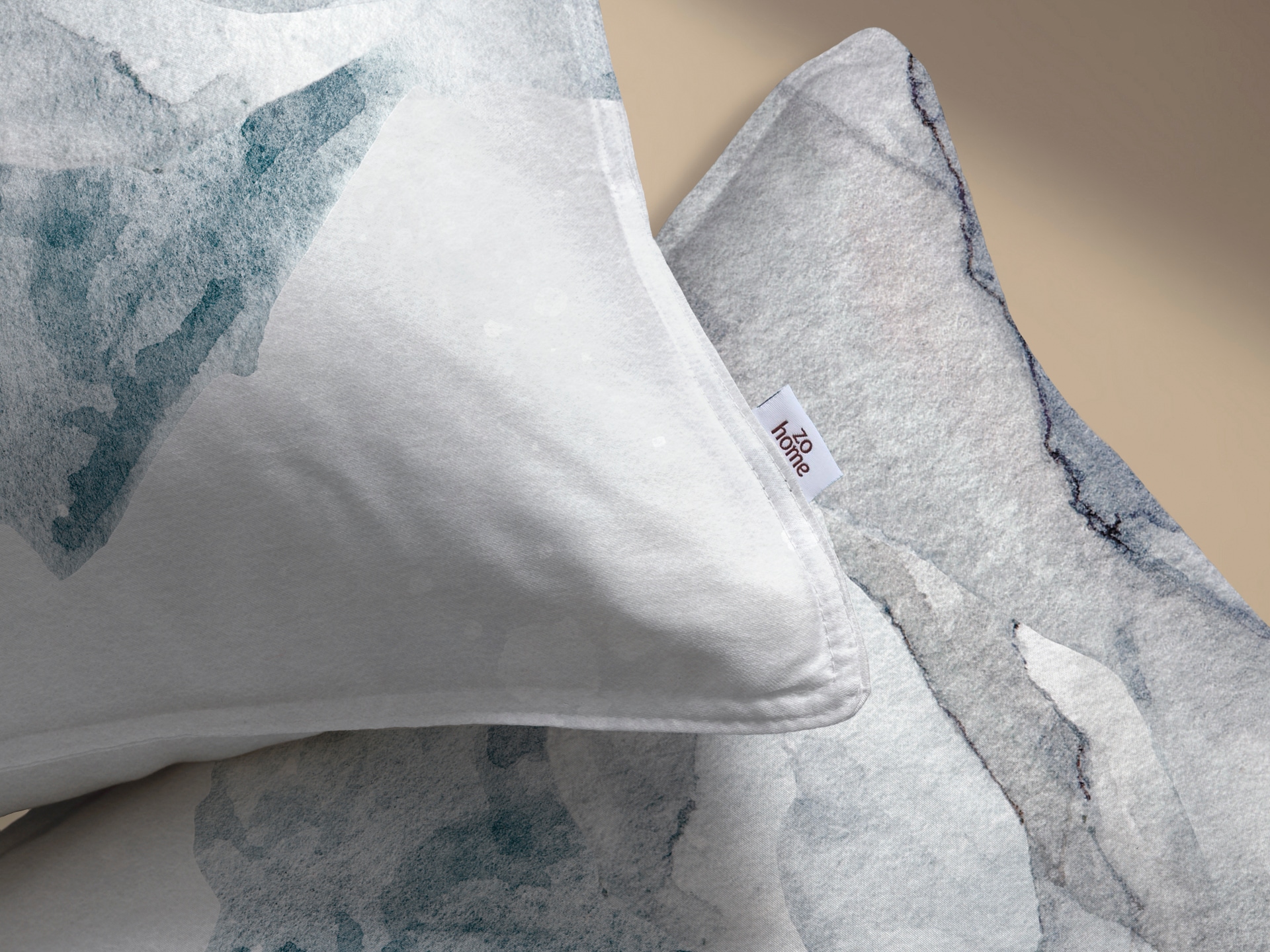 ZO HOME Bettwäsche »Zohome Bettwäsche Baumwolle Flanell Frostine« 2 Bettwäsche aus 100% Baumwolle, hochwertige Flanell, ab 135x200 cm.