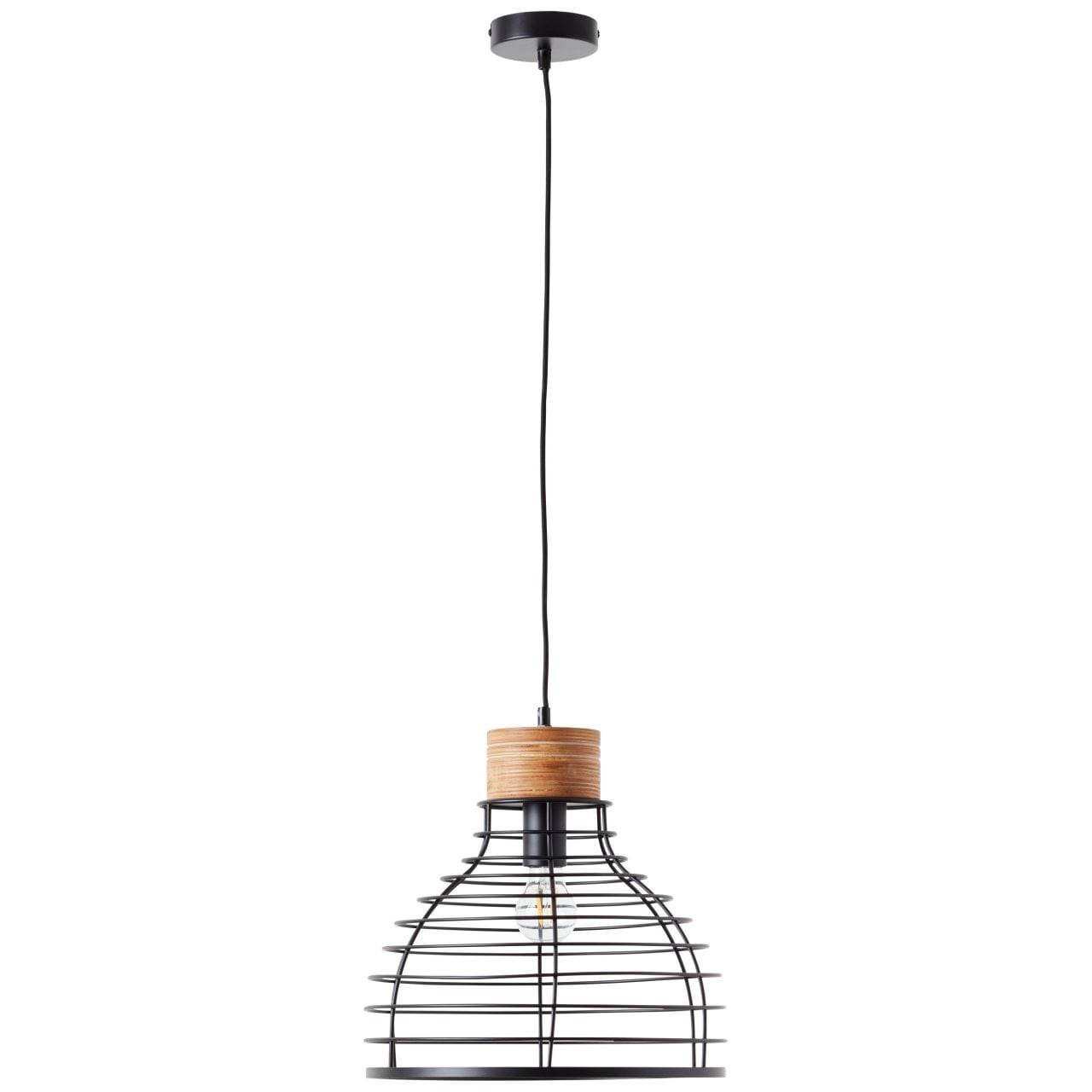 Brilliant Pendelleuchte »Avia«, 1 flammig, Leuchtmittel E27 | ohne Leuchtmittel, höhenverstellbar - dimmbar - 135cm Höhe x 35cm Ø - E27 Fassung