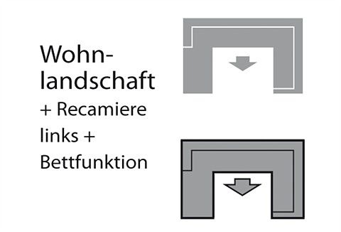 sit&more Wohnlandschaft "Mailand U-Form, B: 312 cm", optional Bettfunktion günstig online kaufen