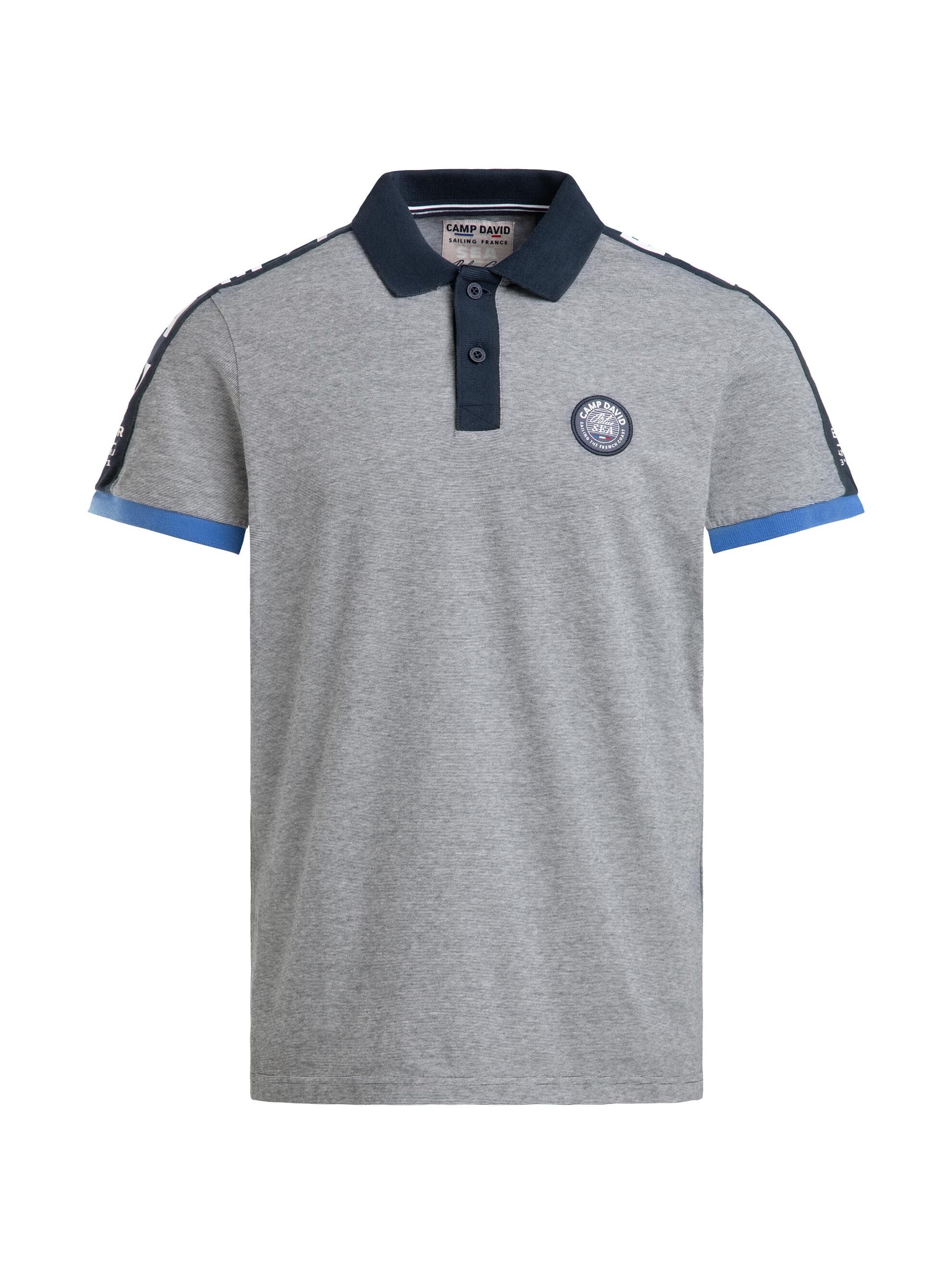 CAMP DAVID Poloshirt aus Baumwolle