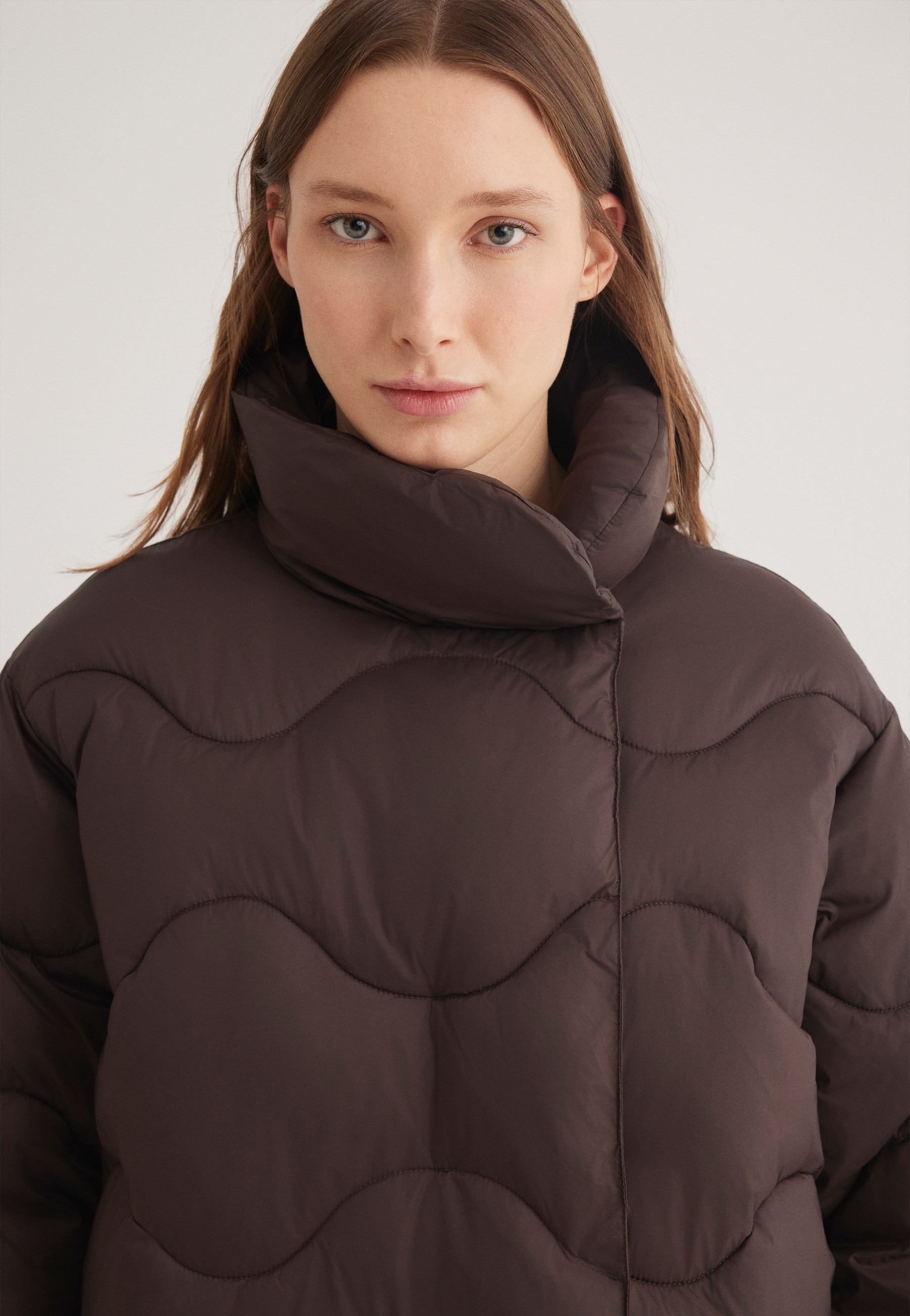 Mavi Blouson »HIGH COLLAR JACKET«, Kurze Steppjacke