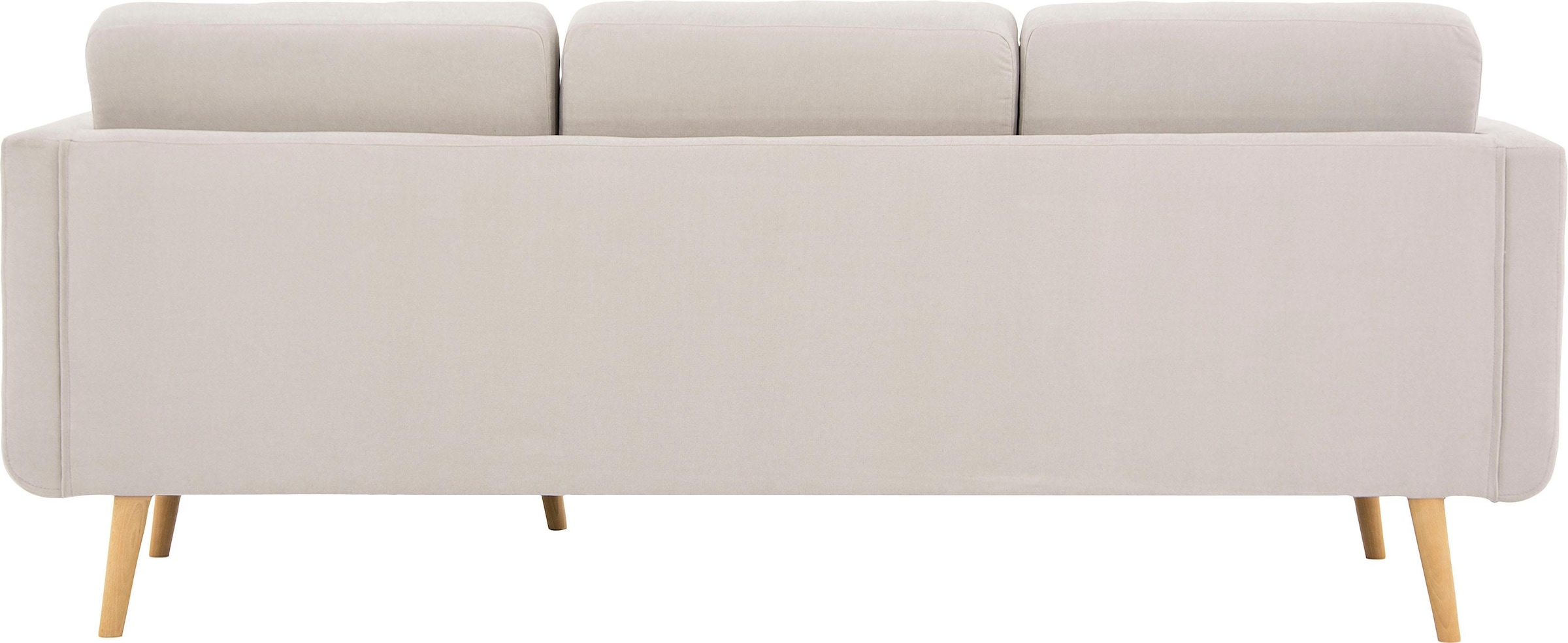 Home affaire Ecksofa »Brest L-Form«, mit Knopfheftung und Steppung im Rücken, geradliniges Design