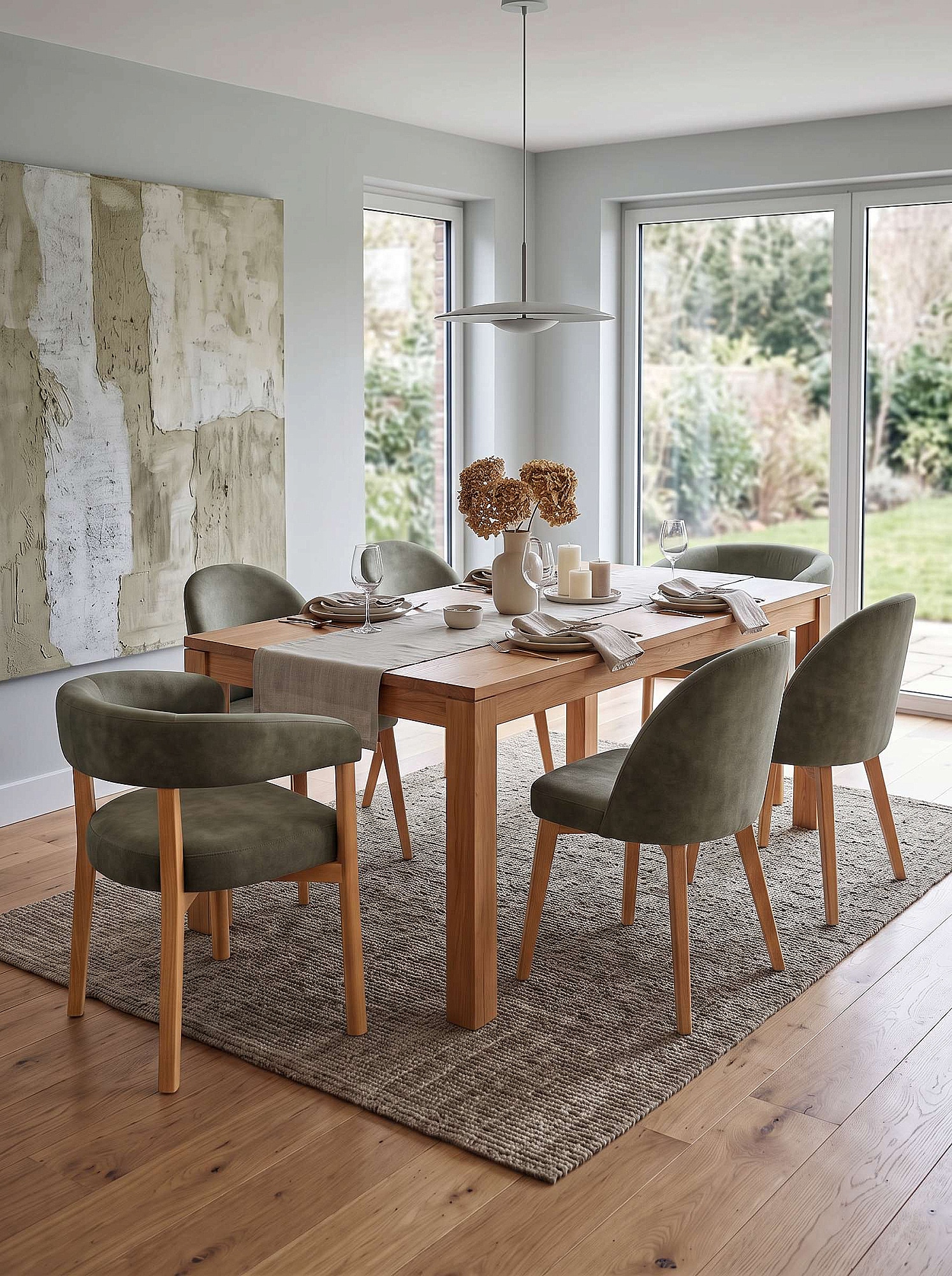 Home affaire 4-Fußstuhl »NUVOLA Stuhl,Armstuhl,Made in Italy,Massivholz,Samt,24 Farbvarianten« () 1 Stk.Esszimmerstuhl,schmutzabweisender Velours mit Wolkeneffekt