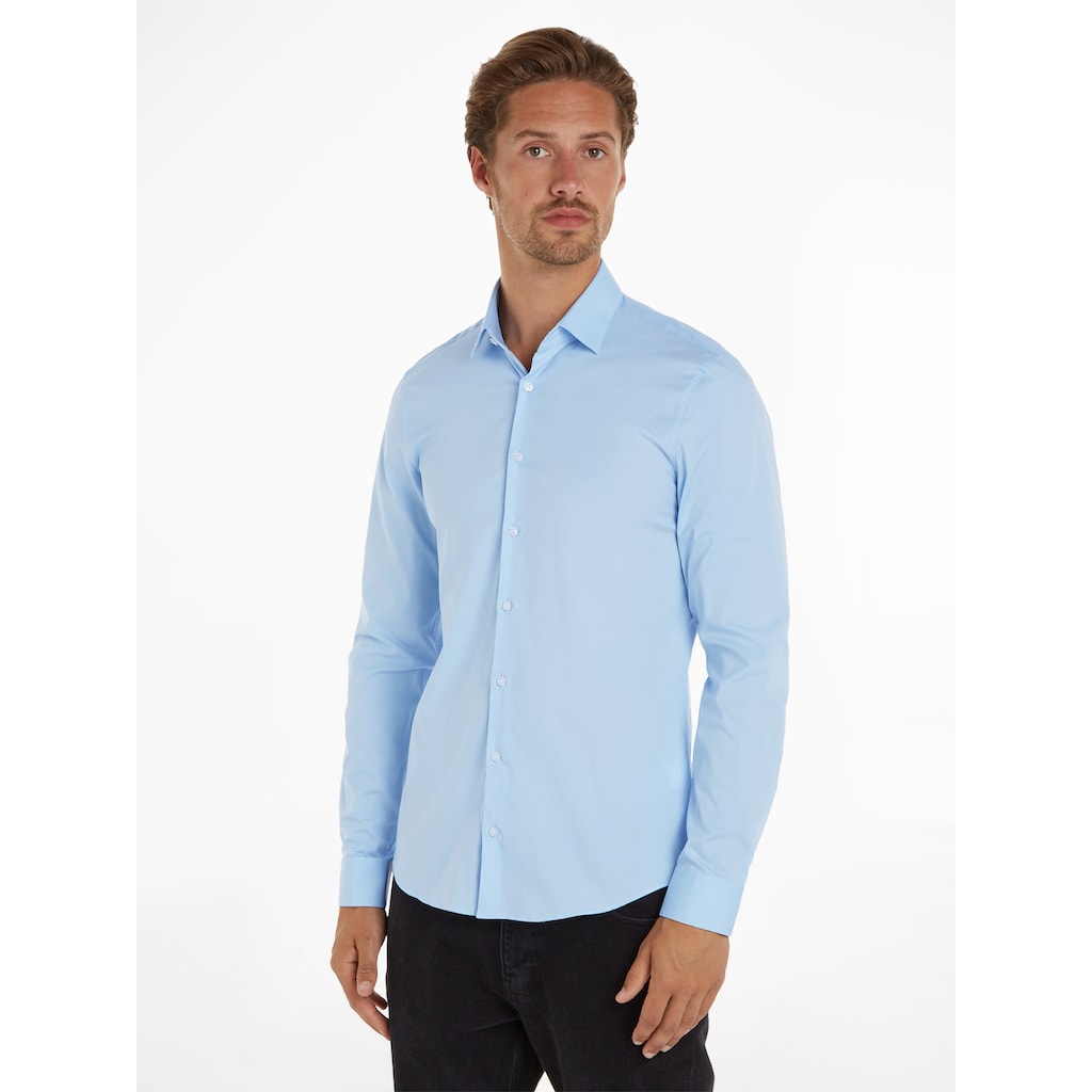 Calvin Klein Businesshemd »POPLIN STRETCH SLIM SHIRT«