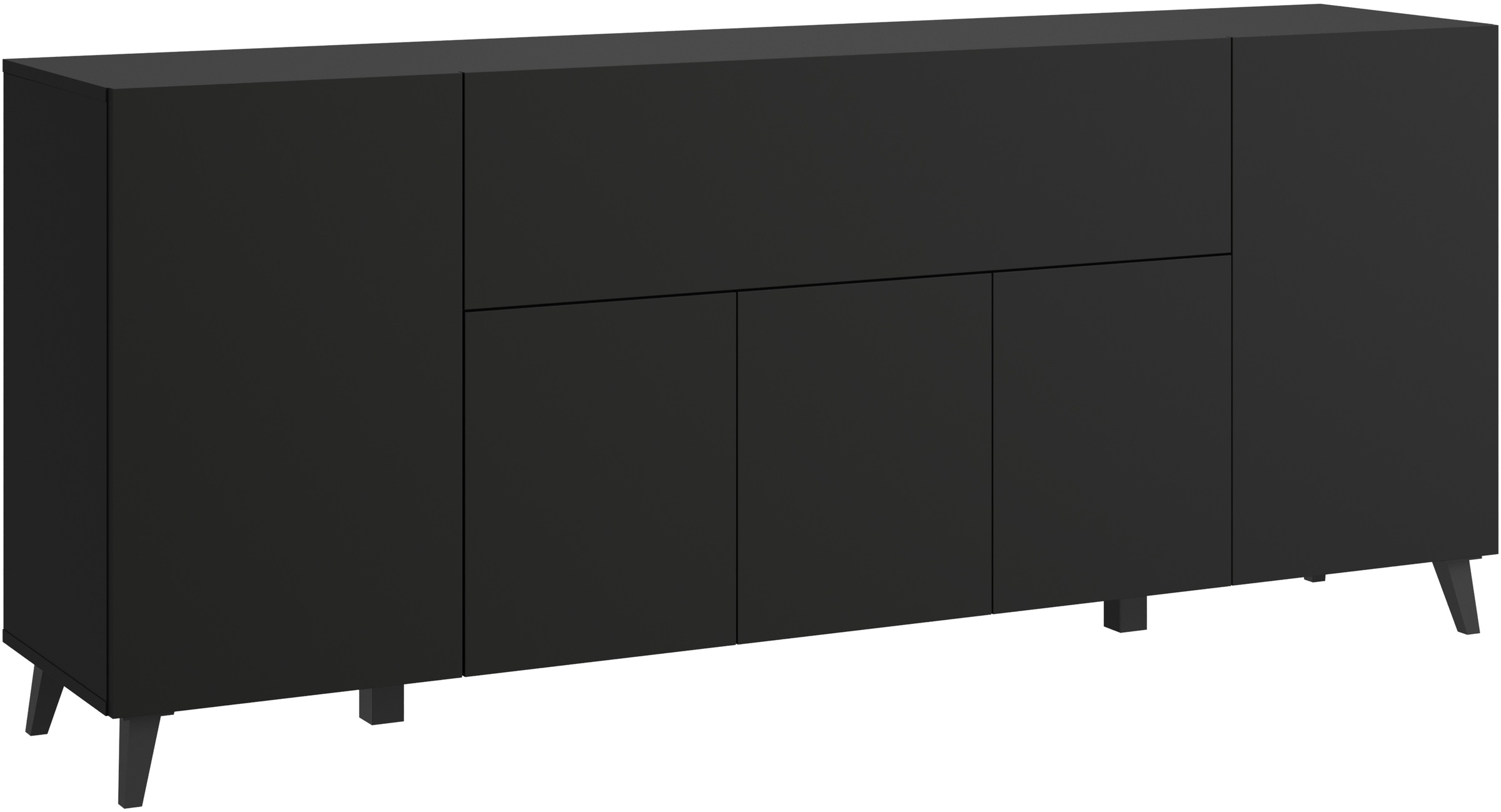 Home affaire Sideboard "SIDEBOARD PHUKET II, Stilvolle, grifflose kommode, günstig online kaufen