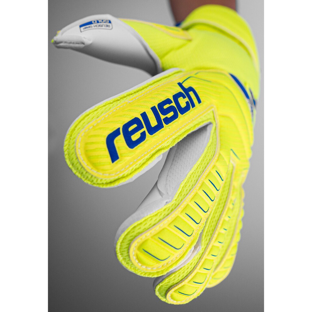 Reusch Torwarthandschuhe »Attrakt Gold Evolution Cut«, mit optimalem Grip