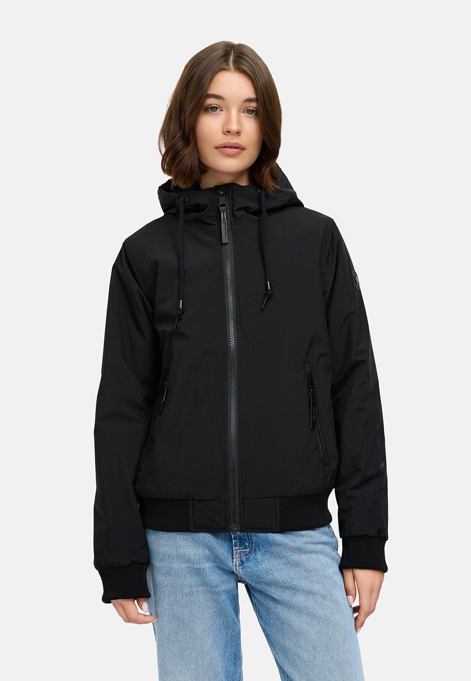 Ragwear Bomberjacke »Oggie Warm YOUMODO«, mit Kapuze, Wasserdichte Outdoorjacke mit Kapuze für den Übergang