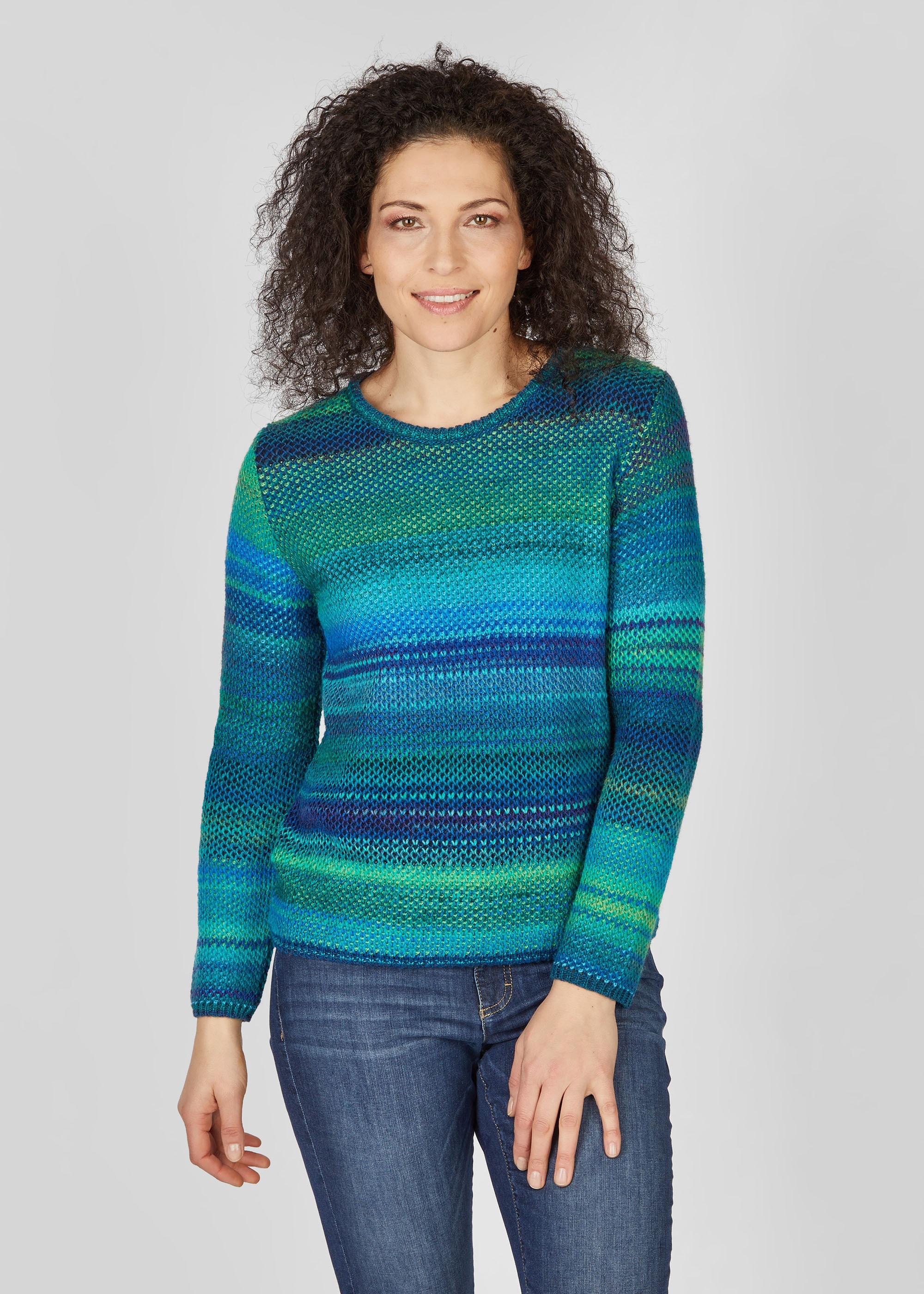 Rabe Strickpullover »Rabe Pullover mit Farbverlauf«