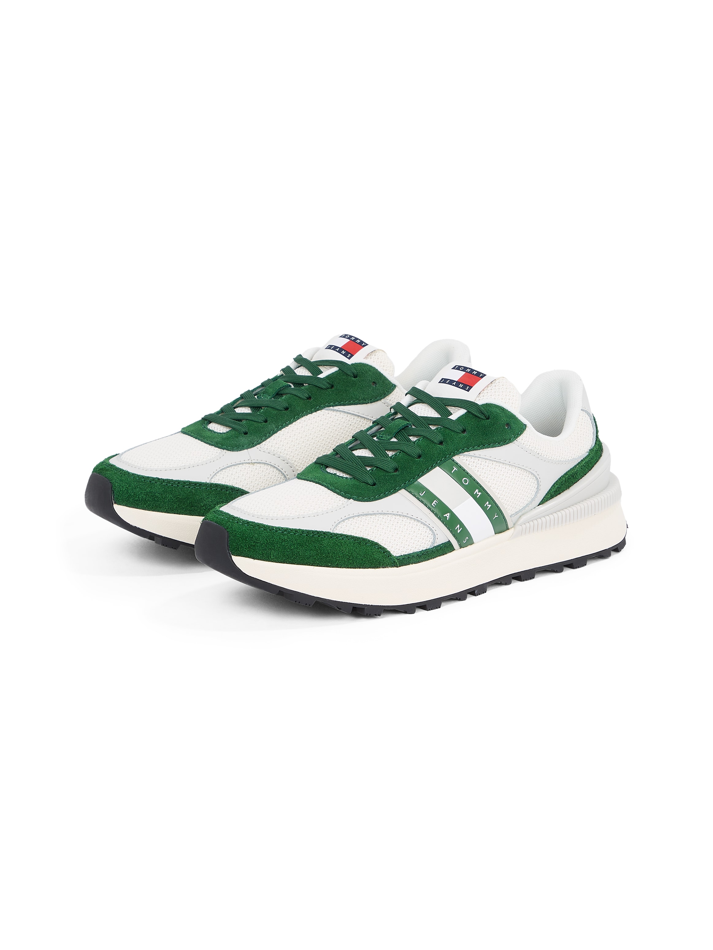 Tommy Jeans Sneaker "TJM TECHNICAL RUNNER ESS", Freizeitschuh, Halbschuh, S günstig online kaufen