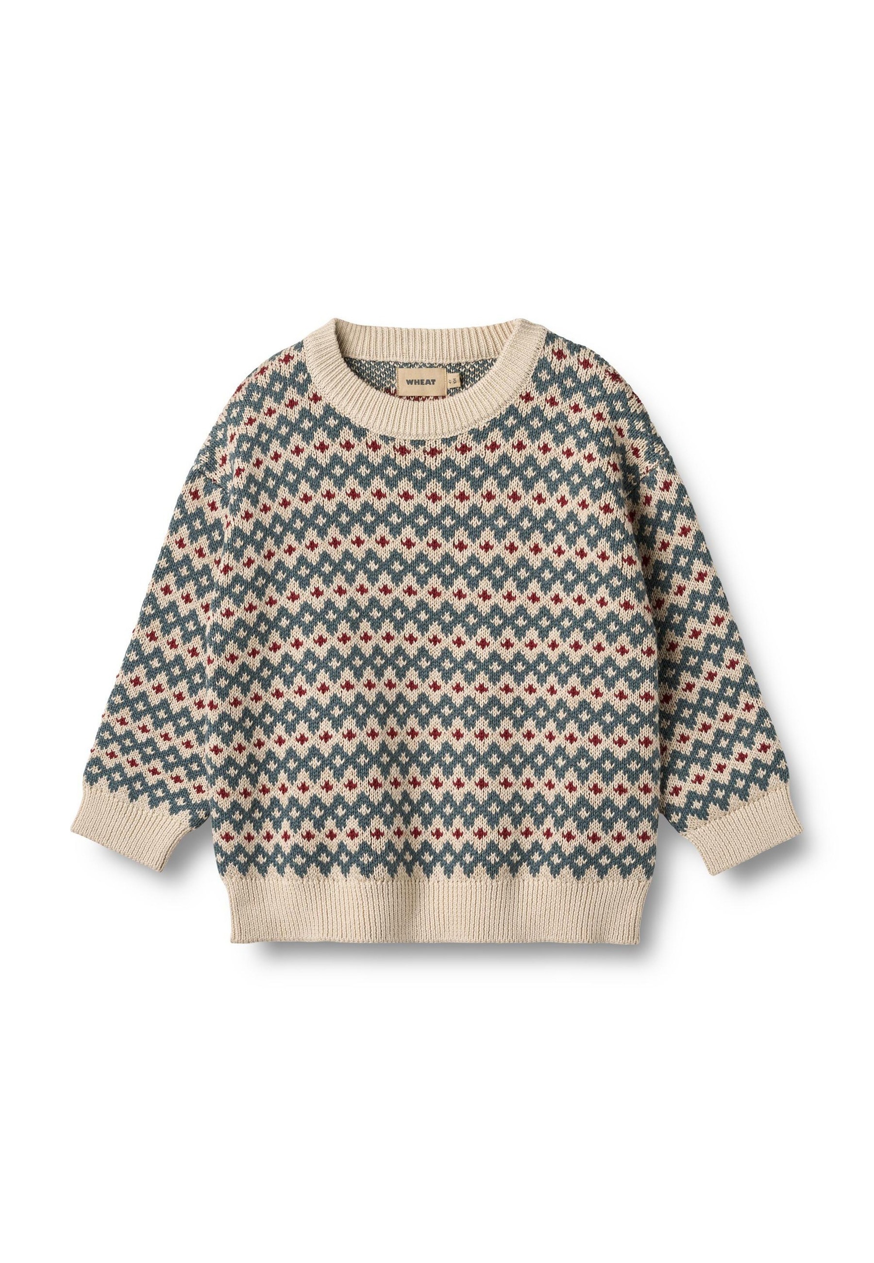 WHEAT Rundhalspullover "WHEAT Jaquard Pullover Harlow" 1 Stk.