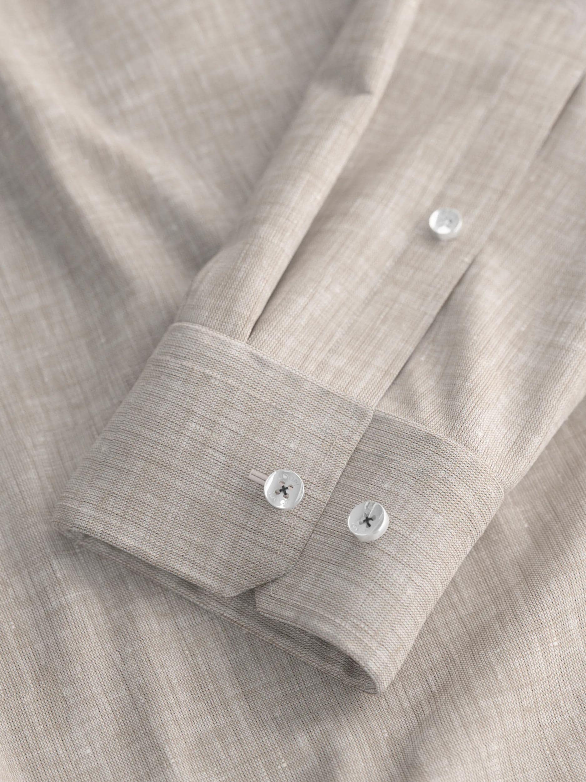 JOOP! Leinenhemd »Pai-W« mit New-Kentkragen, Slim Fit