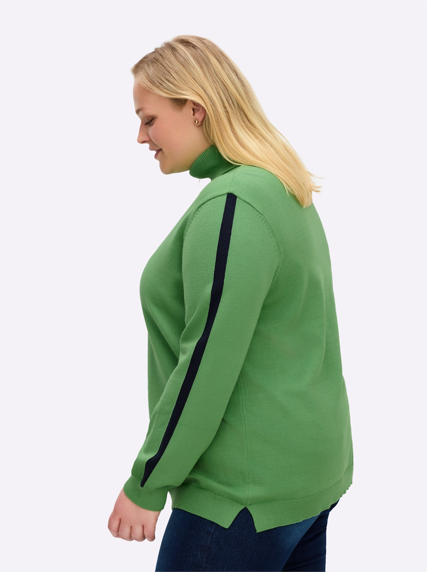 Sheego Rollkragenpullover »Rollkragenpullover«