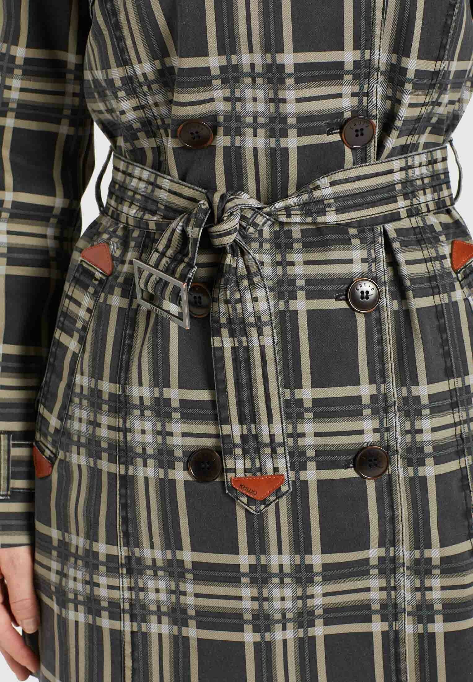khujo Trenchcoat »AMELE2«, mit leichtem Innenfutter