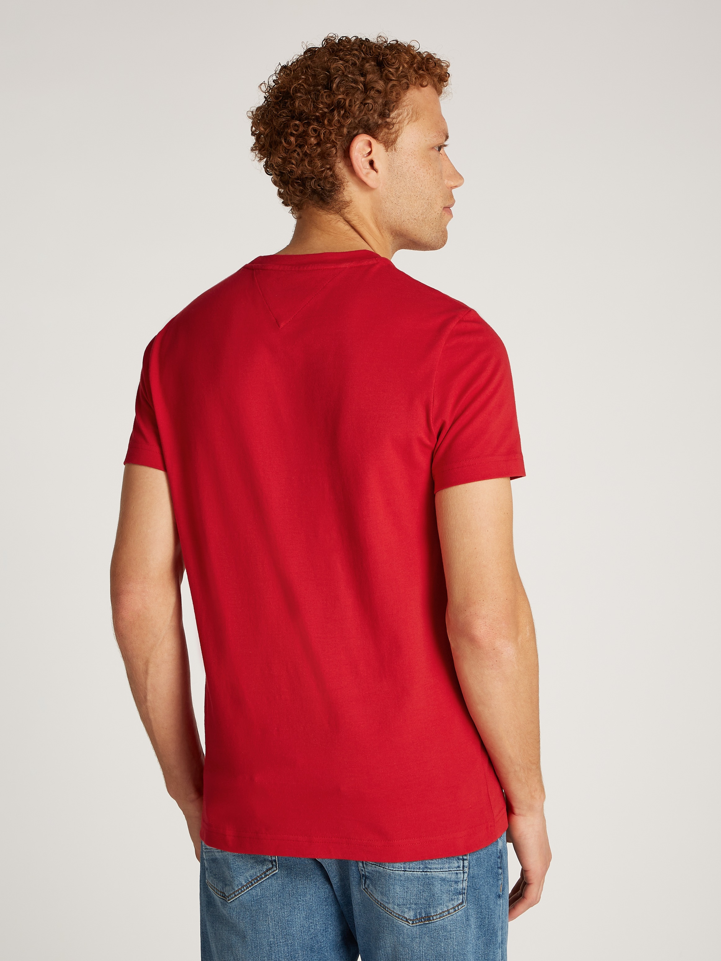 Tommy Hilfiger T-Shirt »TOMMY LOGO TEE«, aus reiner, nachhaltiger Baumwolle