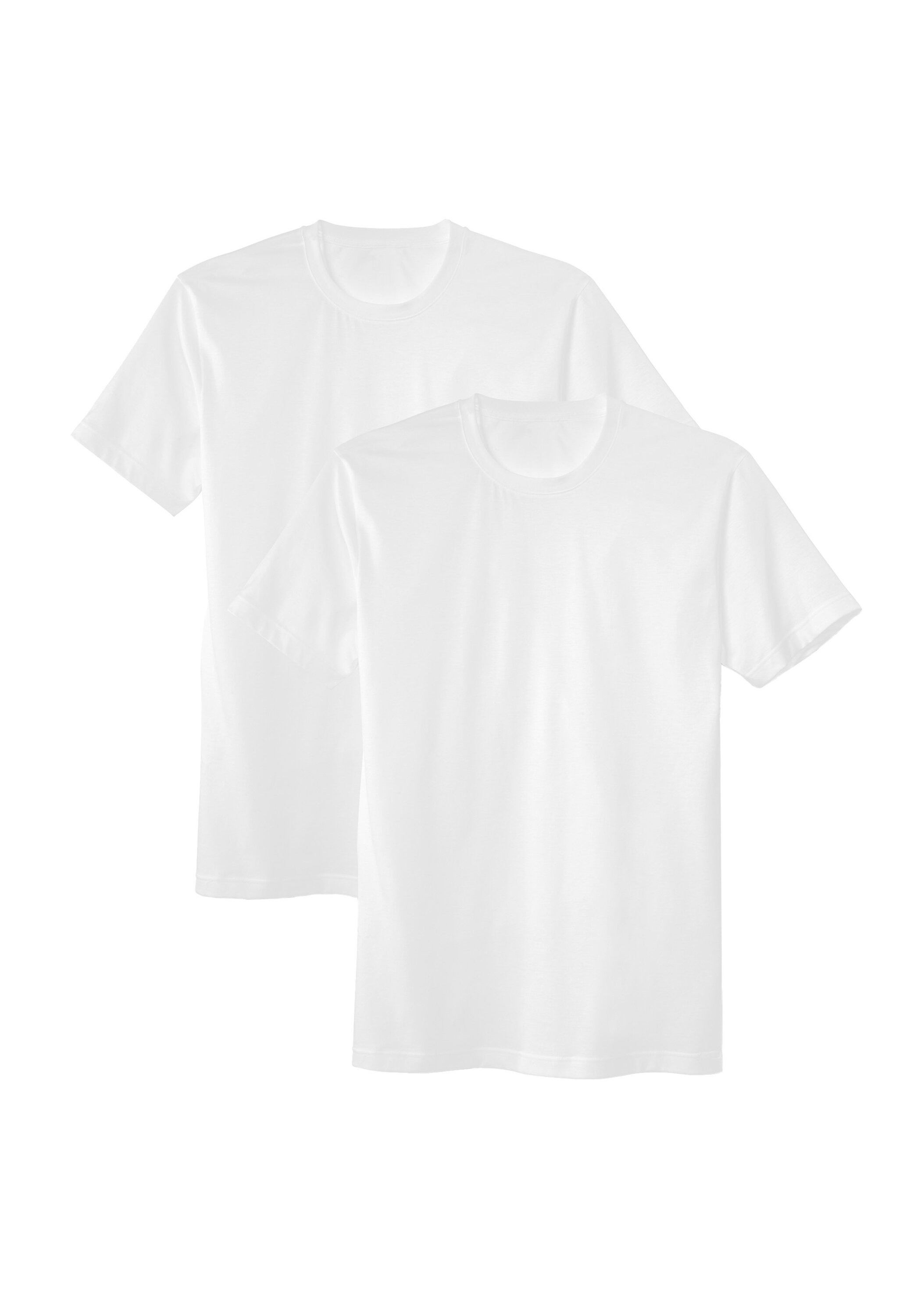 CALIDA T-Shirt »T-Shirt MEN T-Shirt 2PACK Natural Benefit 100% cotton 4er Pack«