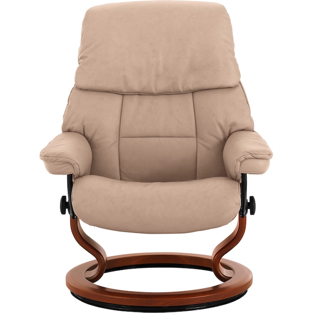 Stressless® Relaxsessel »Ruby«, (Set, Relaxsessel mit Hocker), mit Classic  Base, Größe S, Gestell Eiche, Wenge, Braun & Schwarz bestellen | BAUR