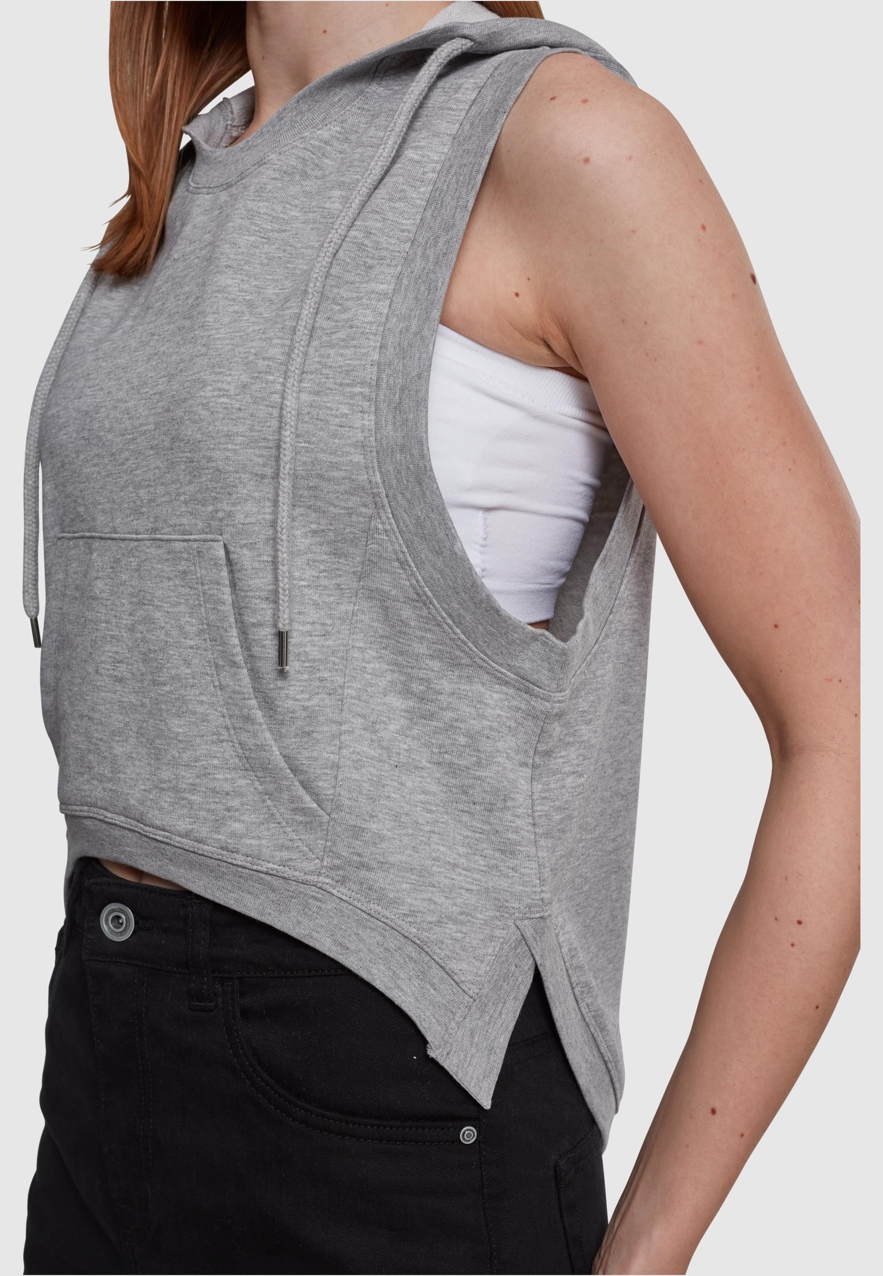 URBAN CLASSICS T-Shirt »Urban Classics Damen Ladies Hooded Terry Tank«