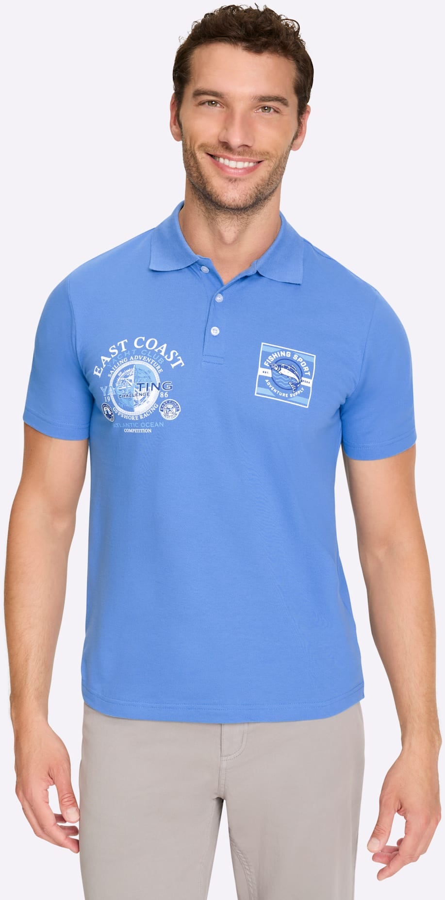 Catamaran Kurzarmshirt "Kurzarm-Poloshirt", 1 tlg. günstig online kaufen